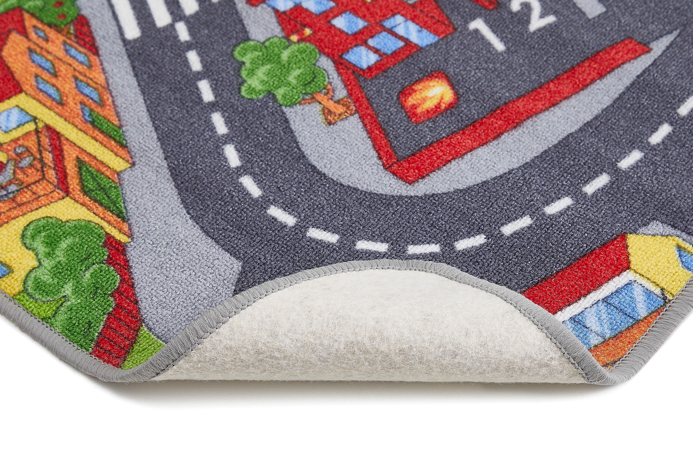 Andiamo Kinderteppich »Straße«, rechteckig, Straßen-Spiel-Teppich, Straßenbreite: 8,5 cm, Kinderzimmer