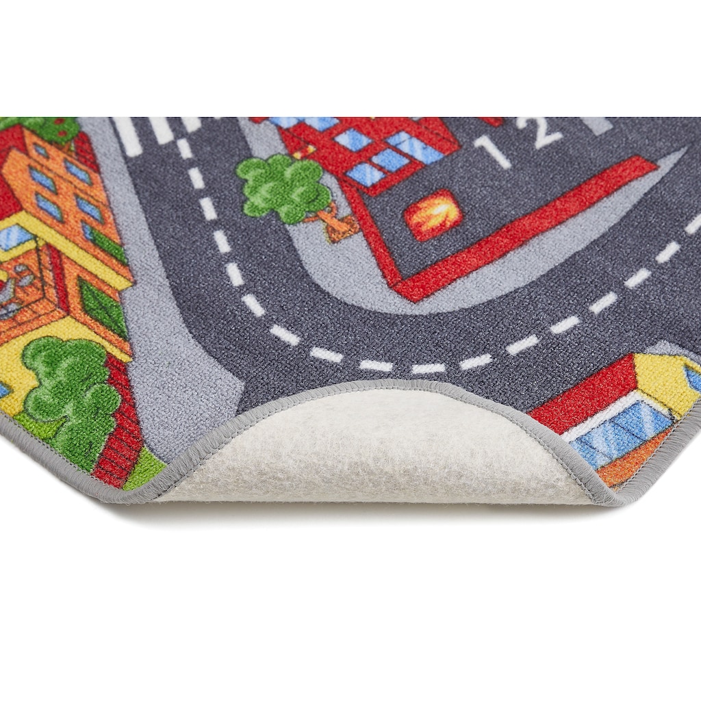 Andiamo Kinderteppich »Straße«, rechteckig, Straßen-Spiel-Teppich, Straßenbreite: 8,5 cm, Kinderzimmer