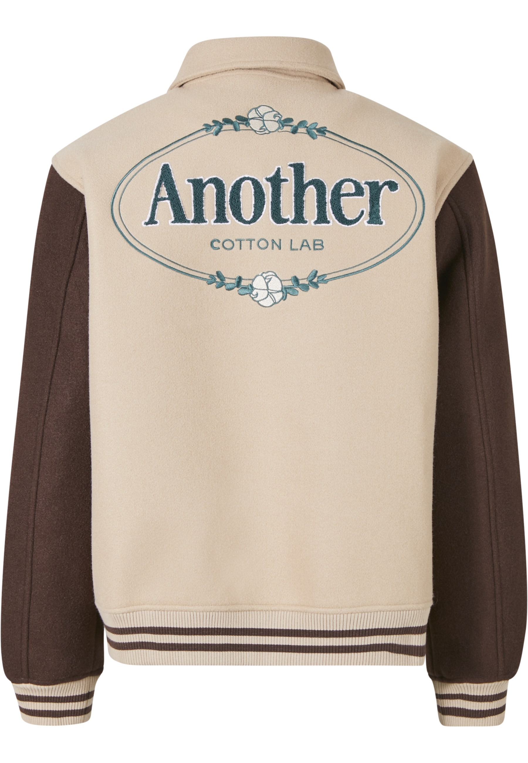 Another Cotton Lab Collegejacke »Another Cotton Lab Chest Logo College Jacke« 1 Stk. tlg. ohne Kapuze
