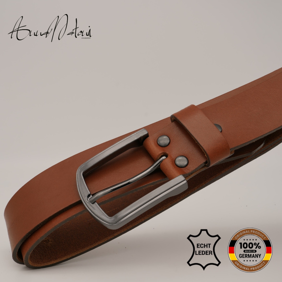 AnnaMatoni Ledergürtel »AnnaMatoni Ledergürtel Crest Ledergürtel Crest«