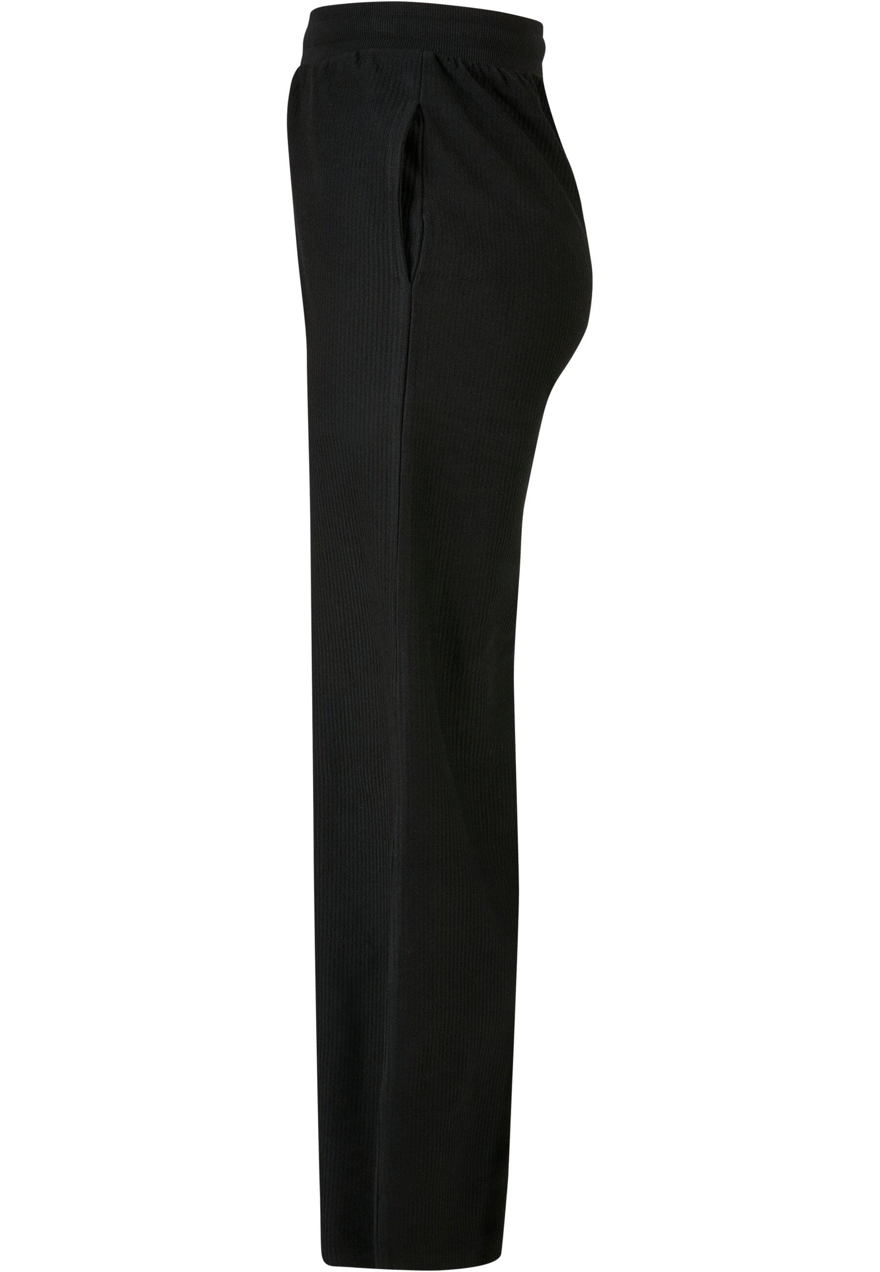 URBAN CLASSICS Jogginghose »Urban Classics Damen Ladies Straight Rib Terry Pants«, (1 tlg.)
