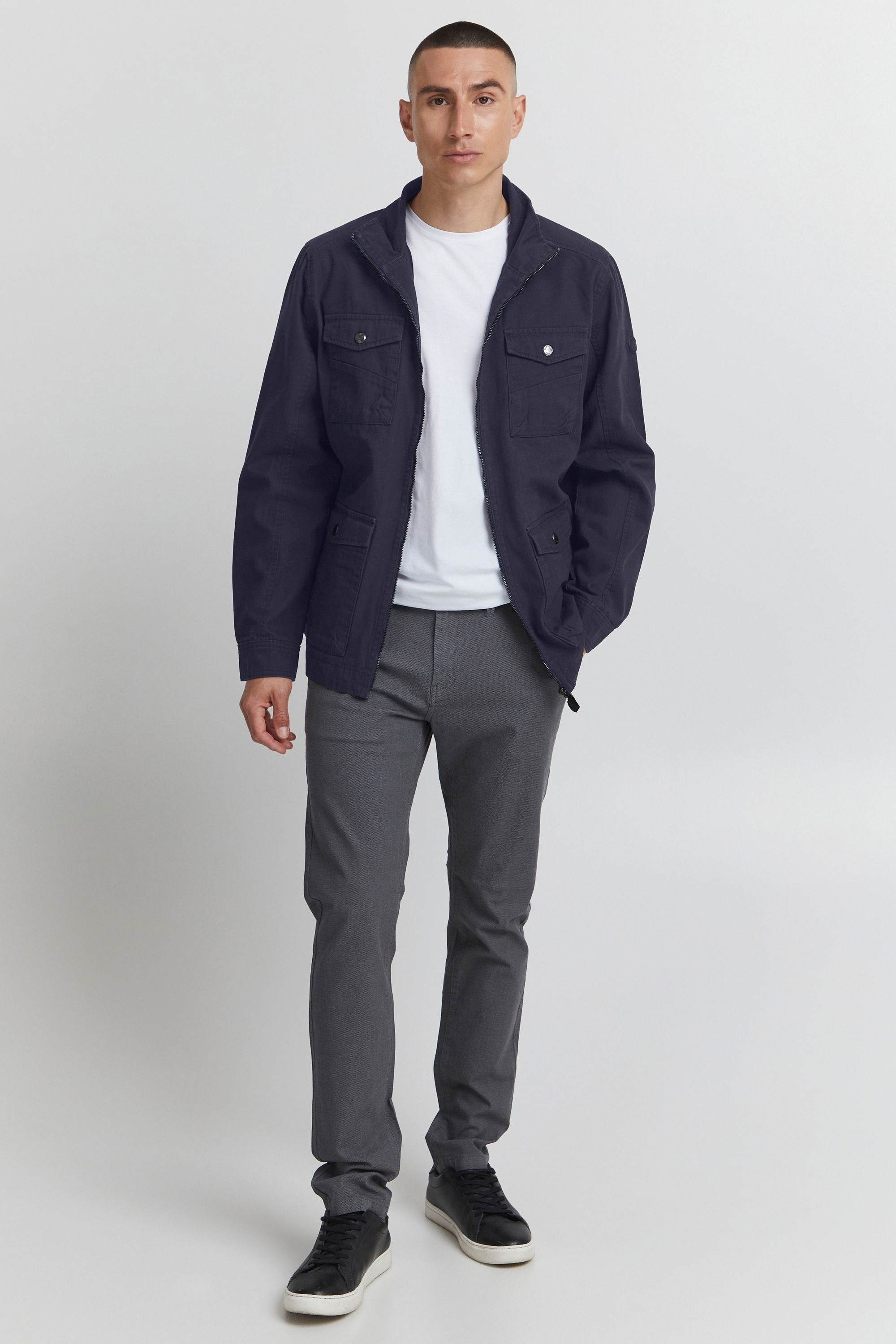 Indicode Fieldjacket »Fieldjacke IDBolven«, ohne Kapuze