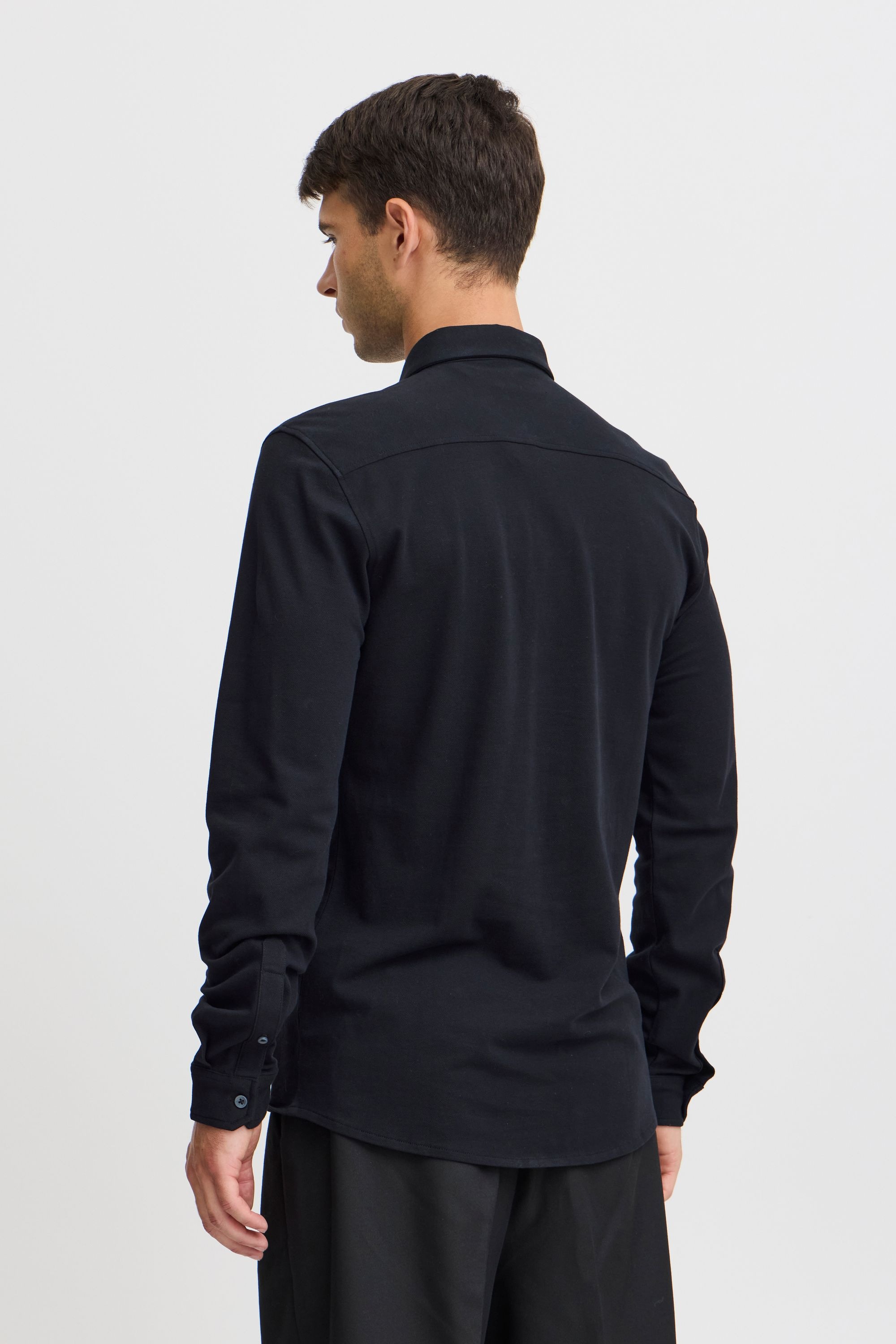 Casual Friday Businesshemd »Businesshemd CFARTHUR LS BU jersey piquet shirt«