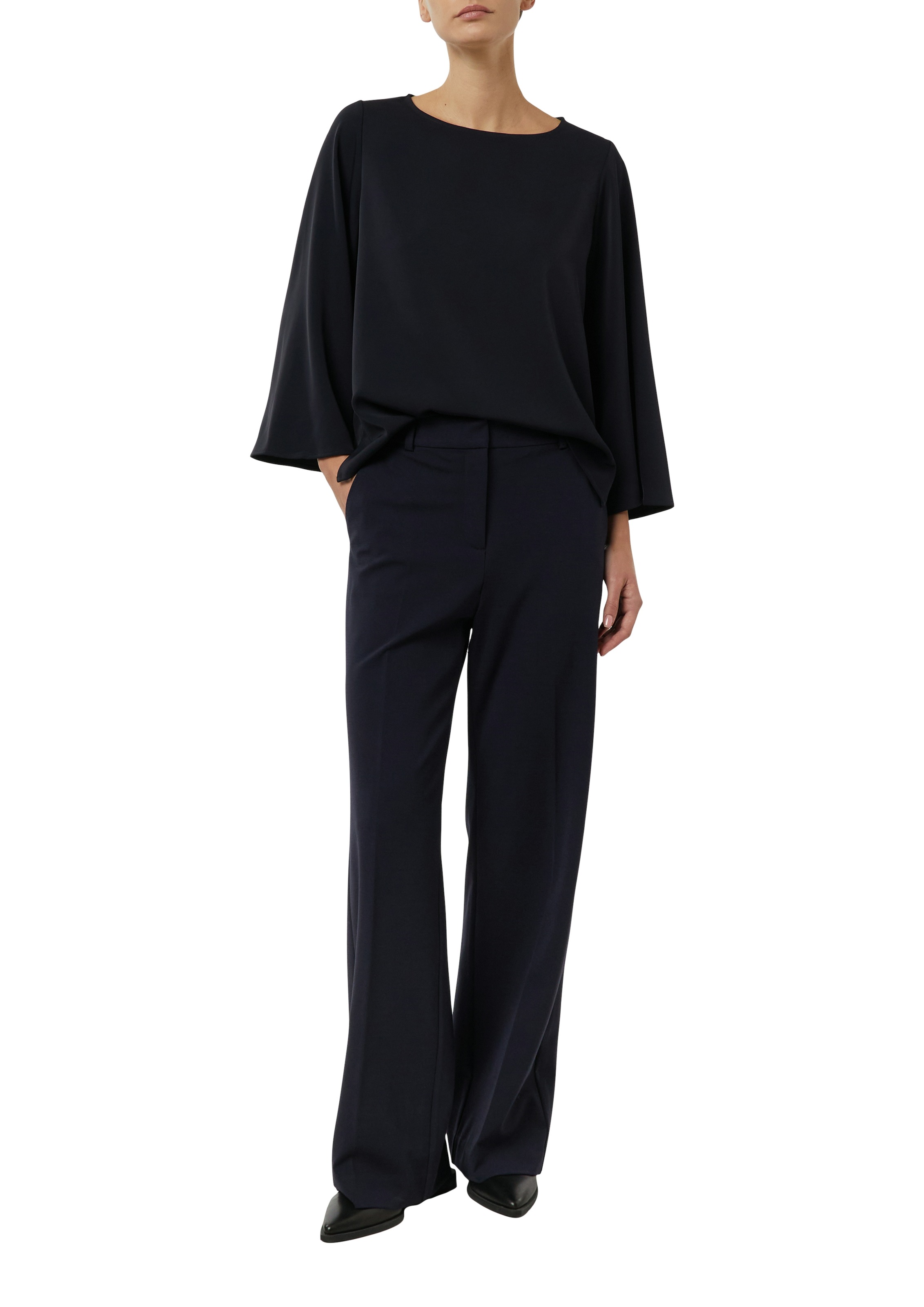 Comma Bundfaltenhose mit Viskose und Stretch günstig online kaufen