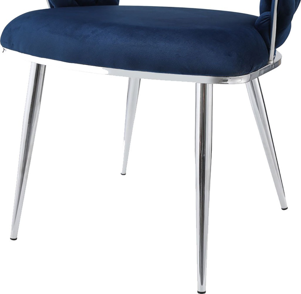 Kayoom Polsterstuhl »Stuhl Finesse 125 2er-Set, TOPSELLER! Flechtverarbeitung am Rücken«, (Set), 2 St., 2-er Set, angesagter Flechtoptik, bequem und stabil