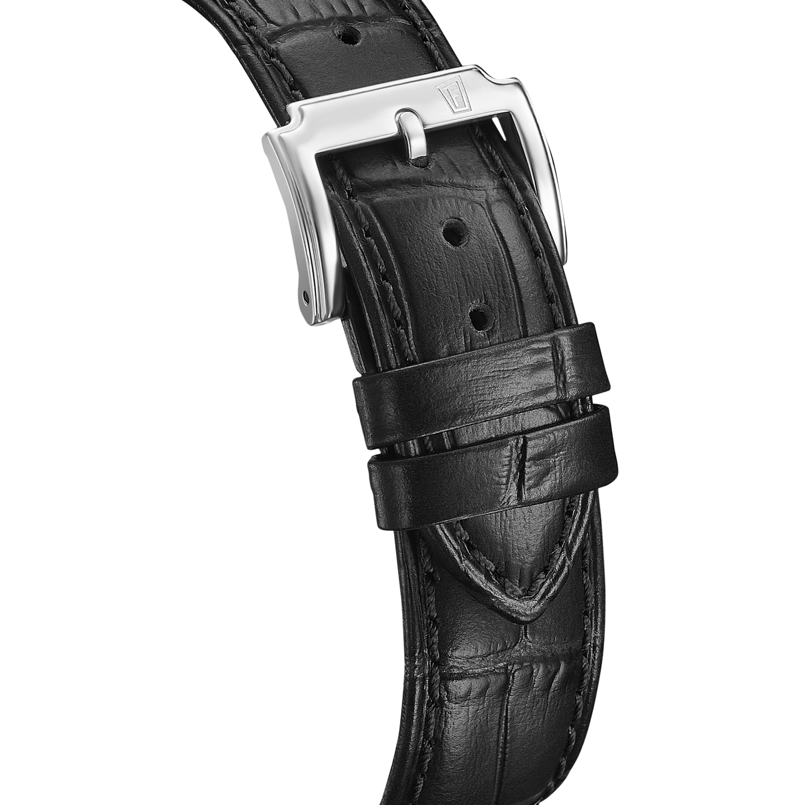 Festina Chronograph »Chrono« Quarzuhr, Armbanduhr, Herrenuhr, Swiss Made, Lederarmband, analog, Tag