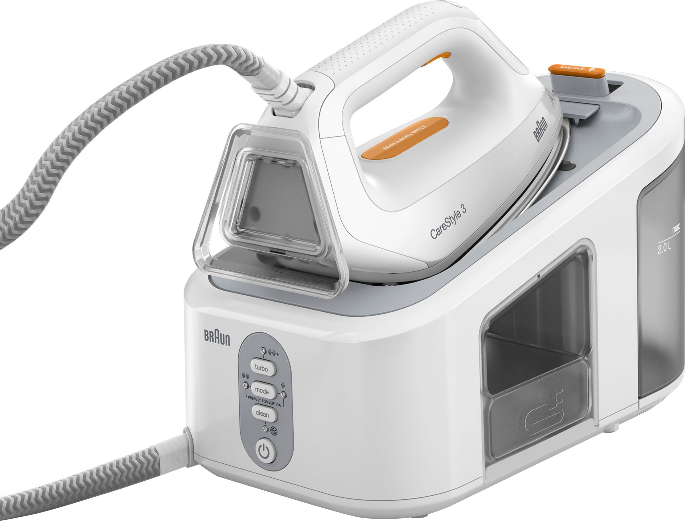 Braun "CareStyle 3 IS3132WH" 2.000 Wassertank weiß, max. Dampfmenge 400g/mi günstig online kaufen