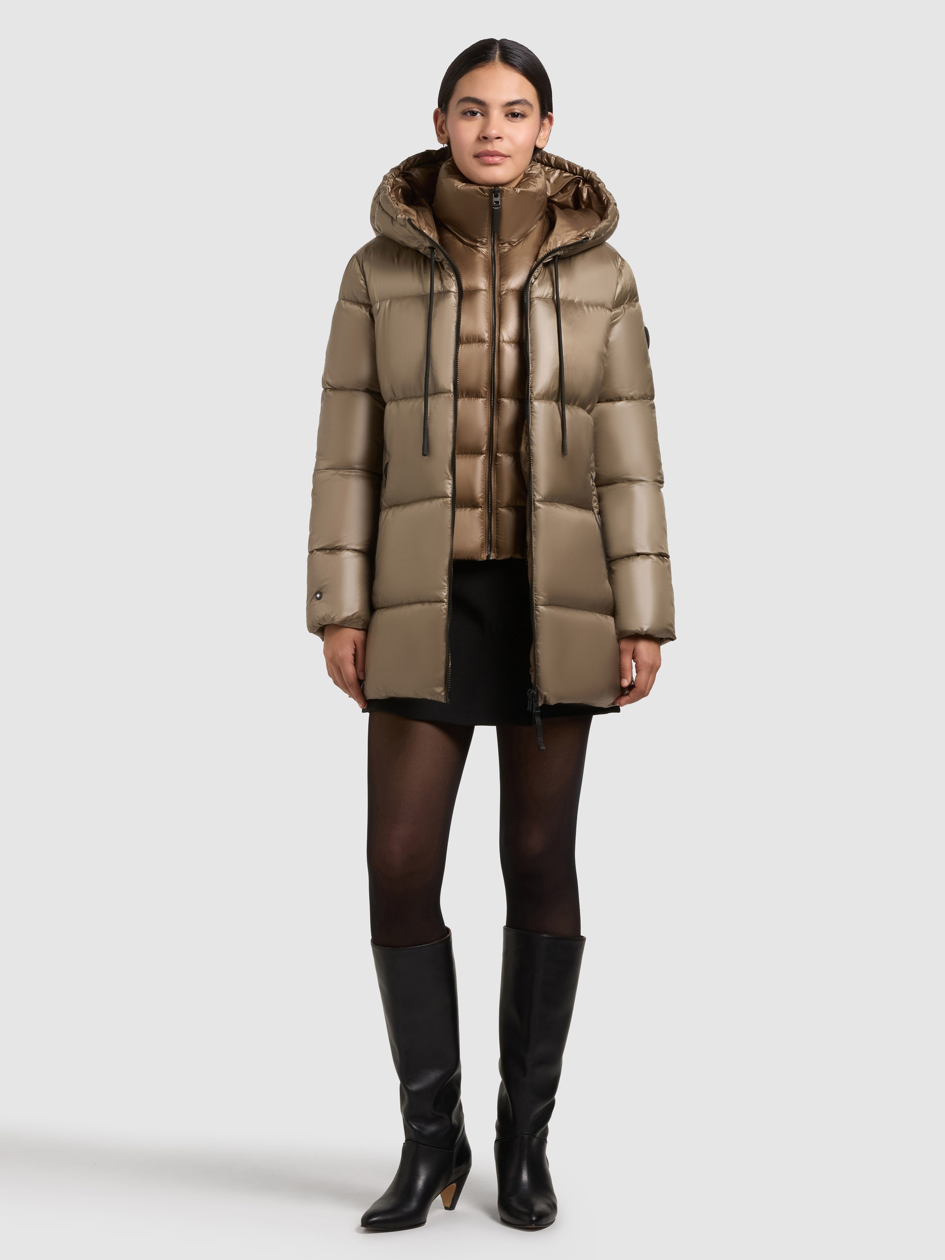 khujo Steppjacke "DASHA" mit Kapuze günstig online kaufen