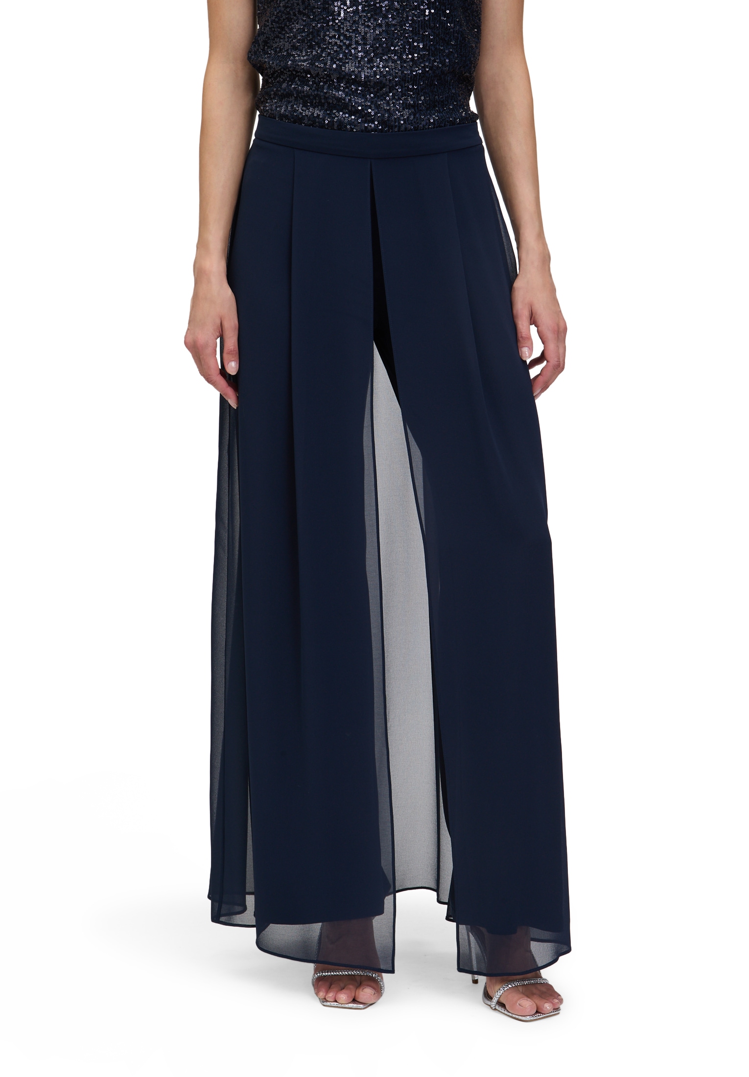 Vera Mont 2-in-1-Hose "Vera Mont Damen Hosenrock mit weitem Bein", Material günstig online kaufen