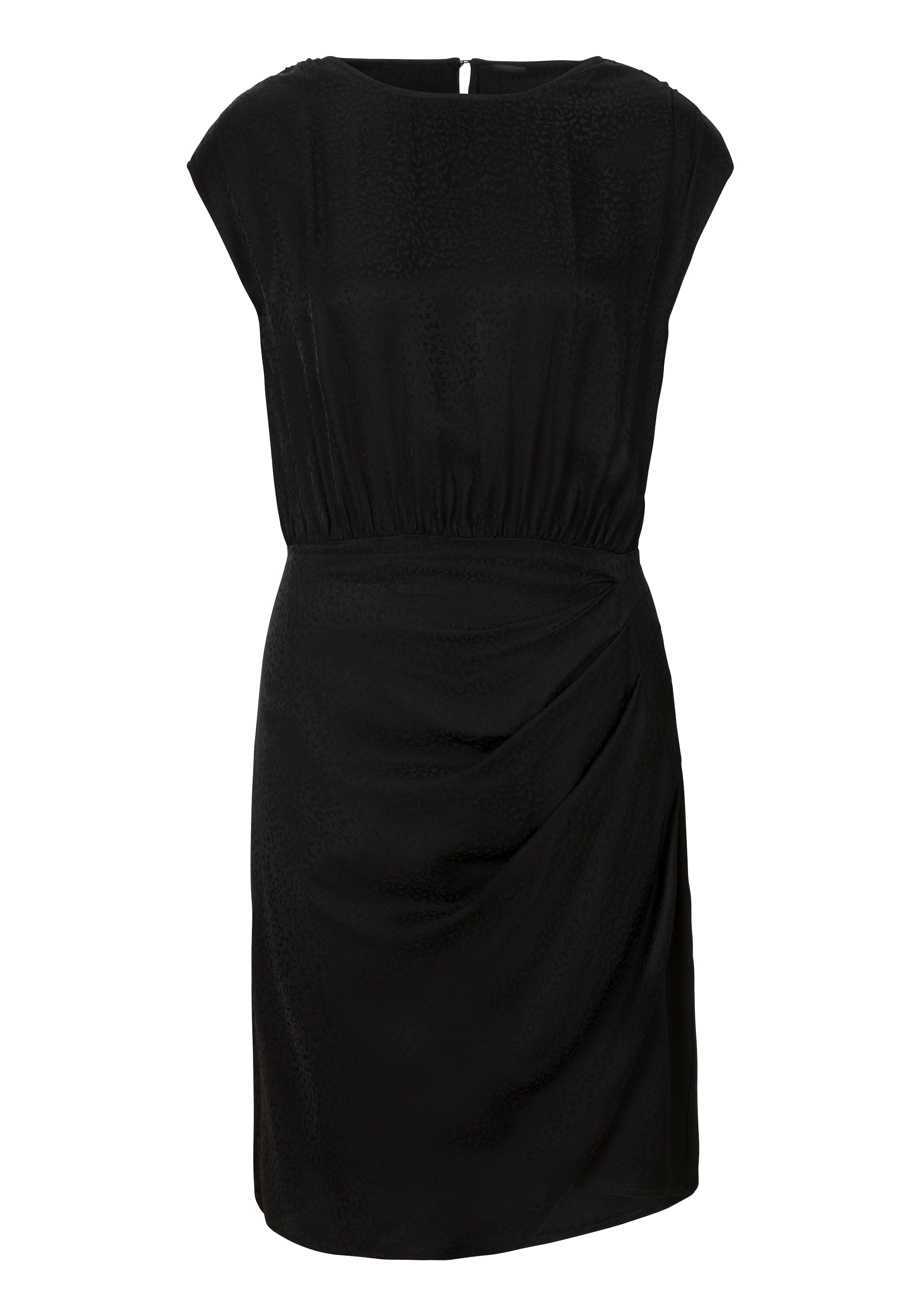 BOSS ORANGE Blusenkleid "Dettompys Premium Damenmode", Viskose Jaquard, Dra günstig online kaufen