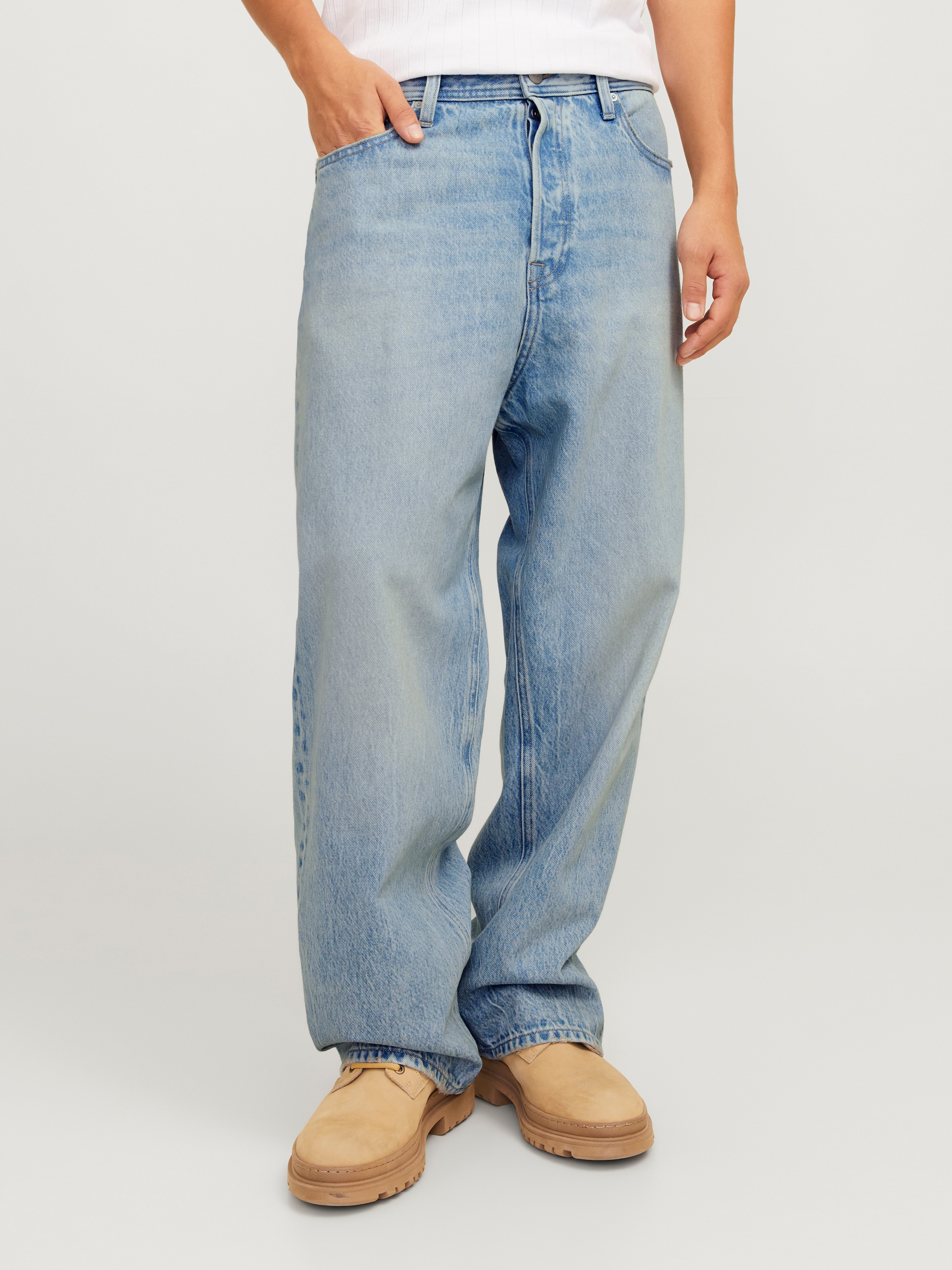Jack & Jones Relax-fit-Jeans "JJIALEX mit cleanem Look und Taschenvielfalt" günstig online kaufen