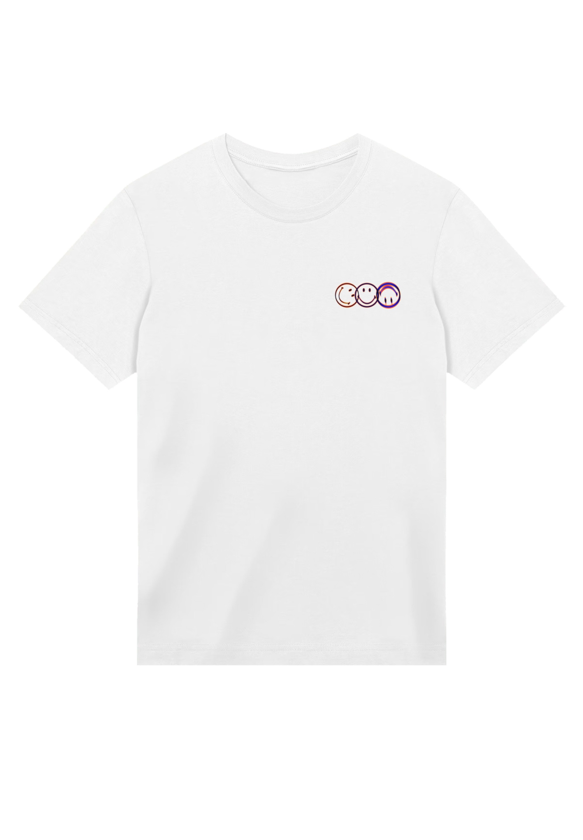 F4NT4STIC T-Shirt »Smiley Originals Future Forecast Streetwear«, Premium Qualität