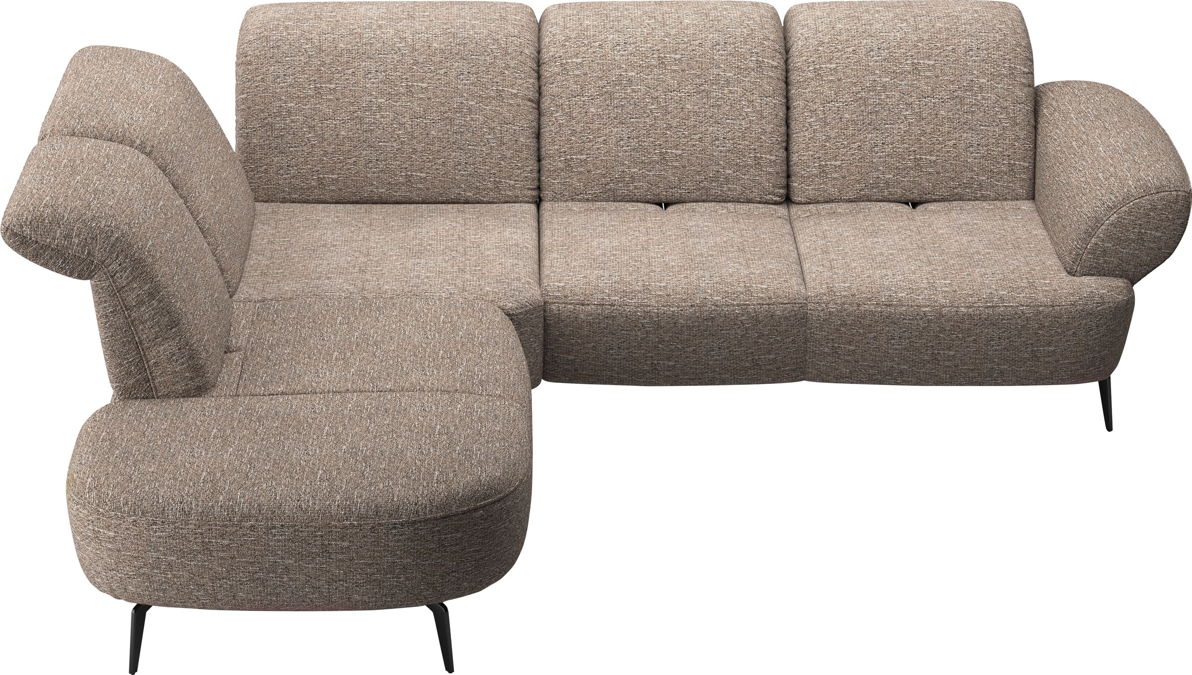 sit&more Ecksofa "Dance, L-Form, inkl. Sitztiefenverstellung", inkl. Click& günstig online kaufen