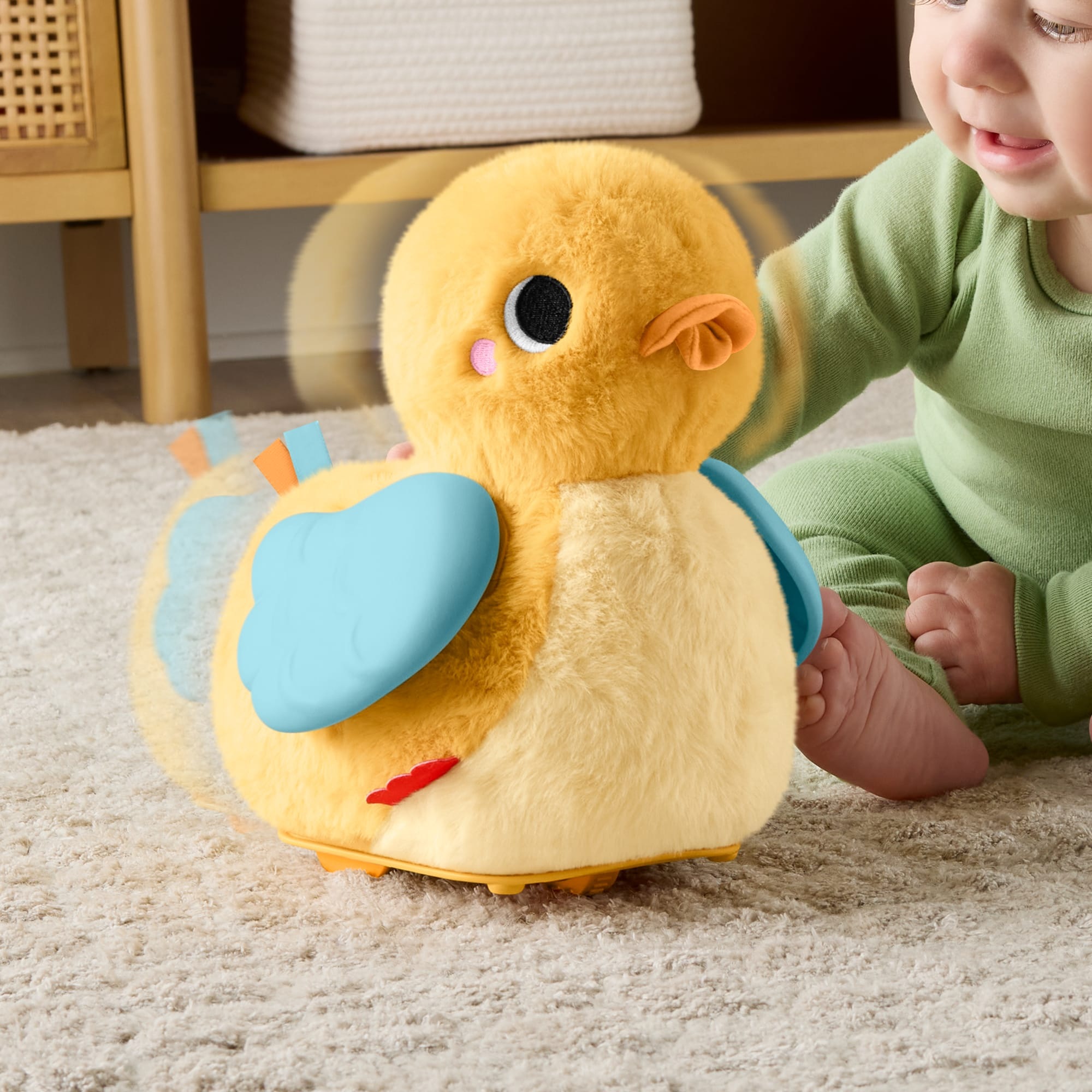 Fisher-Price® Plüschfigur »4-in-1 Knuddel- und Krabbel-Ente«