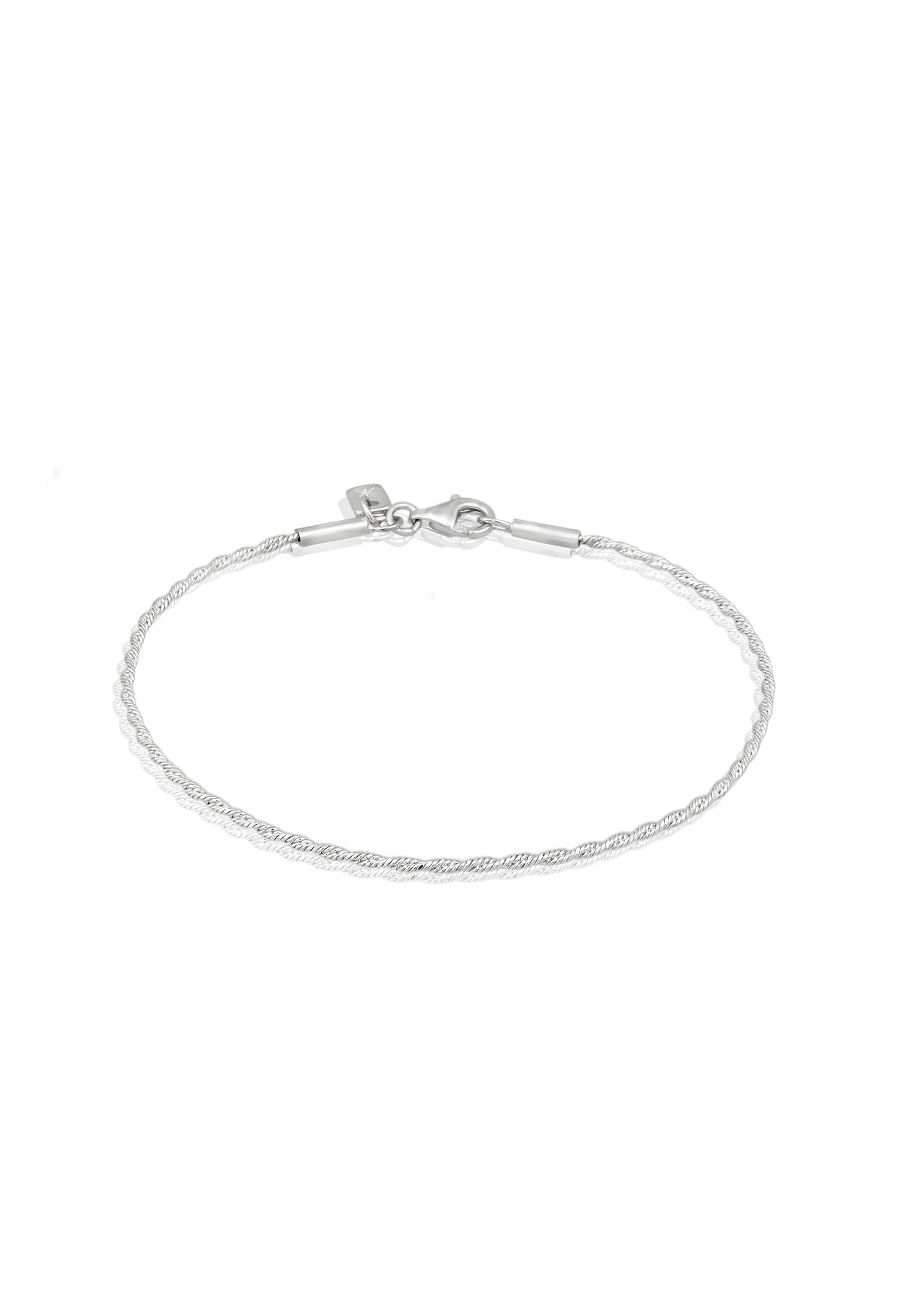 Kuzzoi Armkette »Armband Herren Kordelkette 925 Sterling Silber«