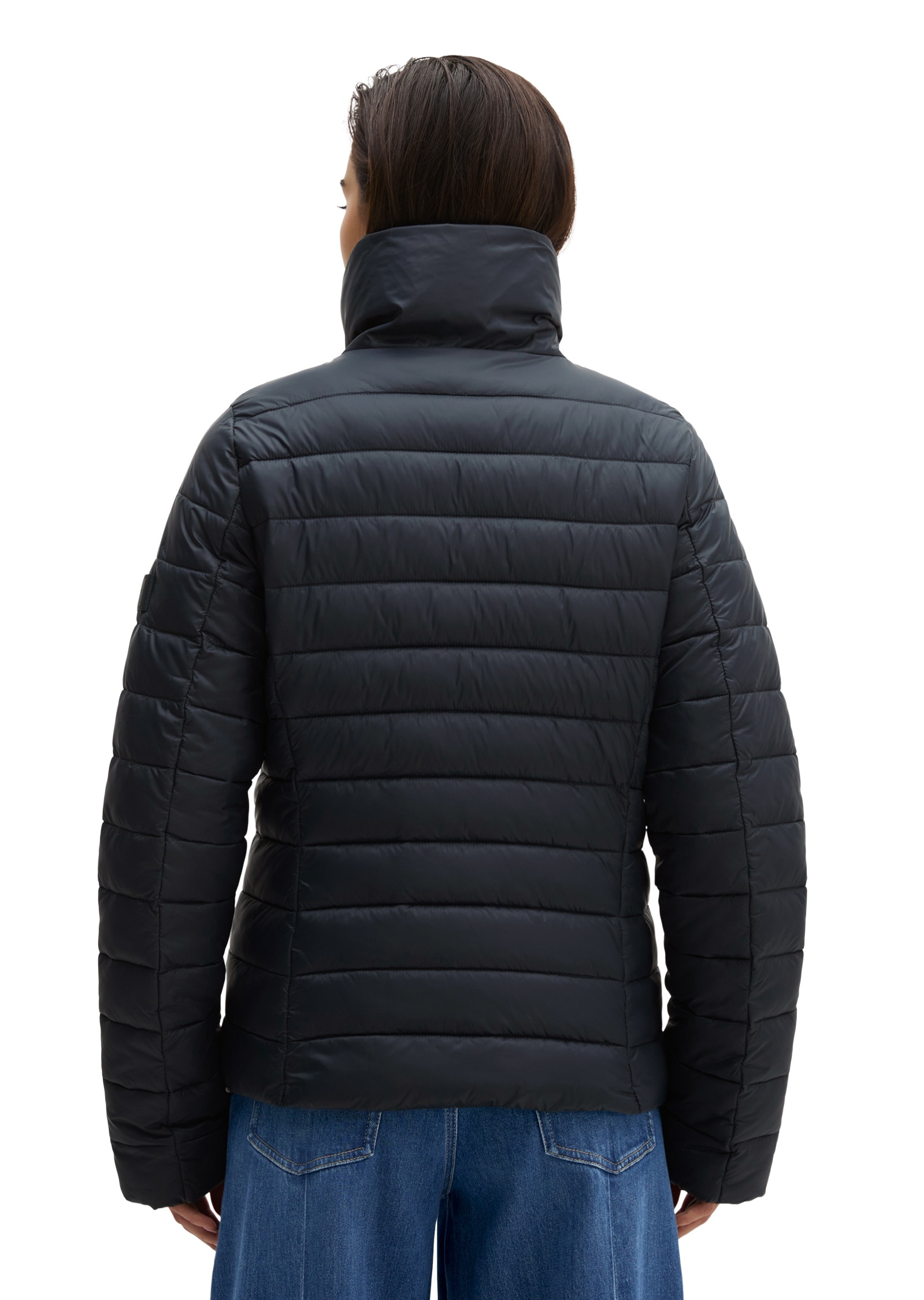 Marc O'Polo Outdoorjacke »mit recycelten Materialien« ohne Kapuze