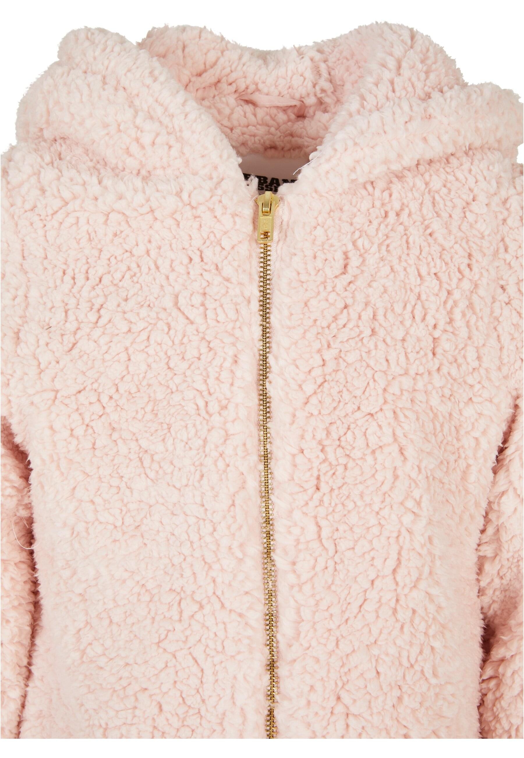 URBAN CLASSICS Parka »Urban Classics Damen Girls Sherpa Jacket«, (1 St.), mit Kapuze