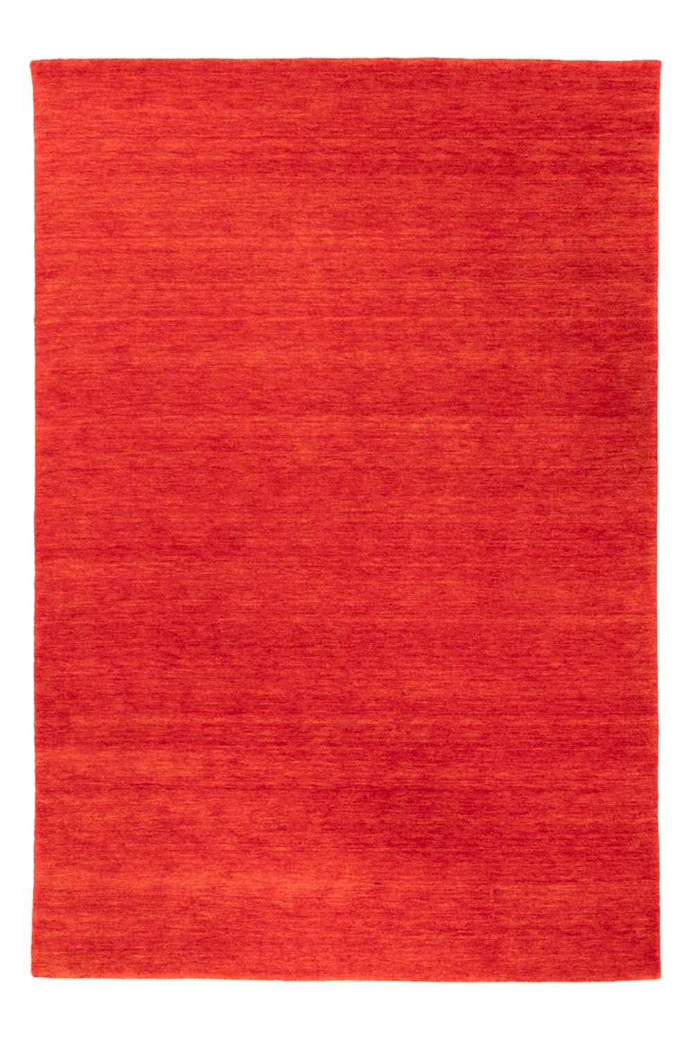 morgenland Wollteppich »Uni - Gabbeh Teppich - Softy«, rechteckig, 1,6 mm Höhe, Gabbeh Optik, Uni Farben, reine Wolle, sehr weicher Flor, Wohnzimmer