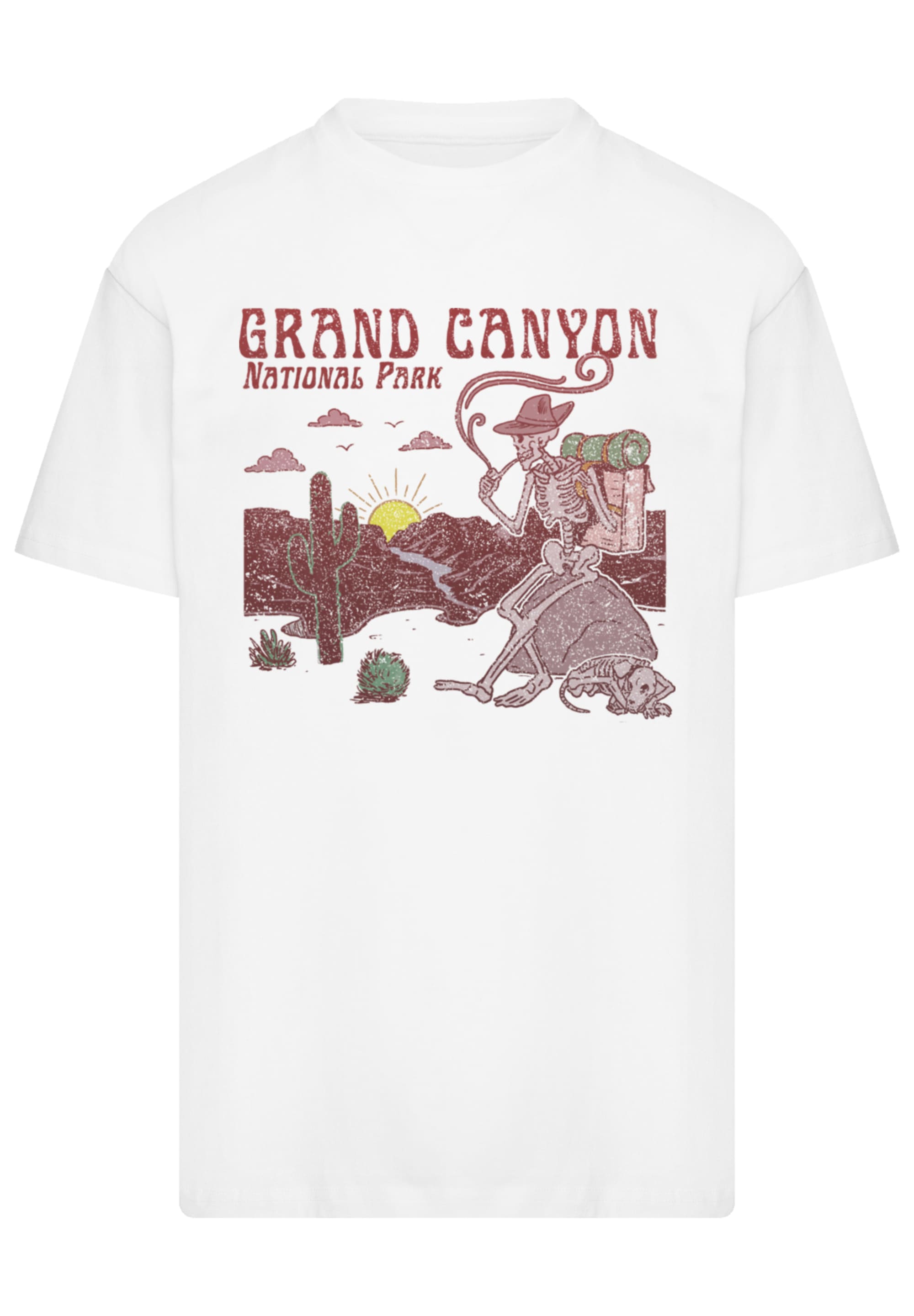 F4NT4STIC T-Shirt »US National Parks Grand Canyon Sunrise«, Premium Qualität