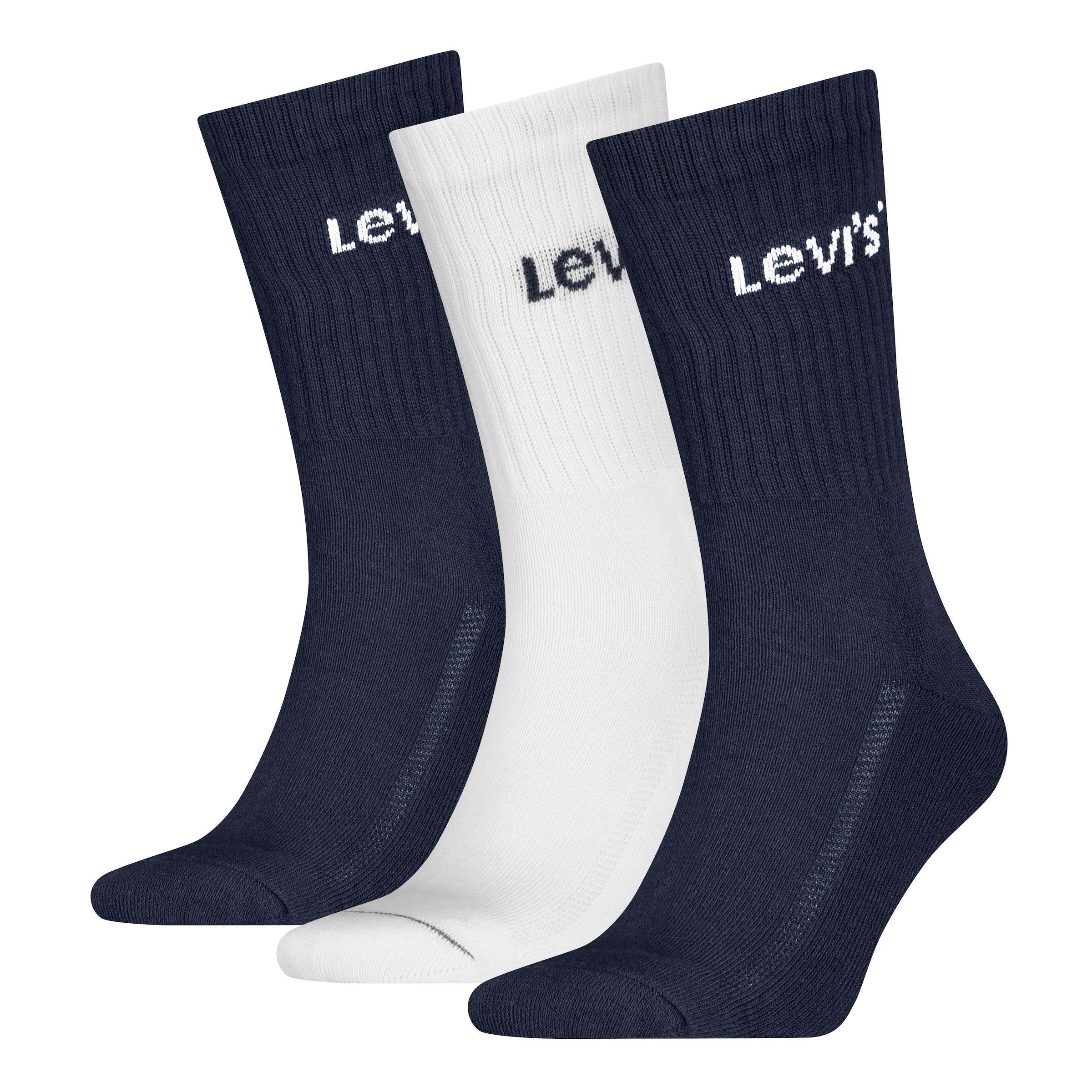 Levis Socken "LEVIS UNI REGULAR CUT ORANGE TAB 3P" 3 Paar