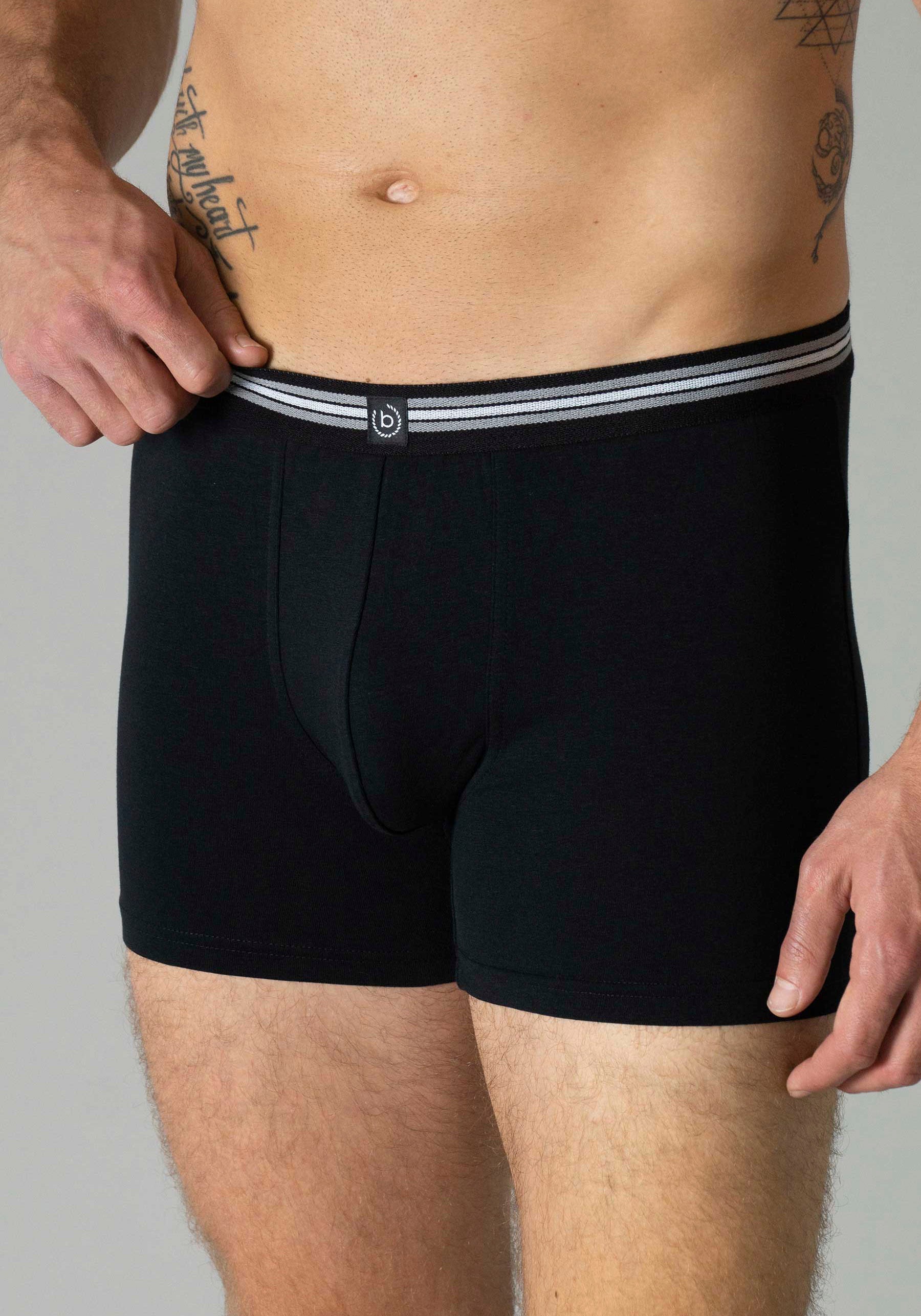 bugatti Boxershorts »Prag«, (3 St., -), mit angenehmen Tragekomfort