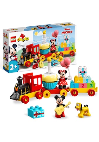 Konstruktionsspielsteine »Mickys und Minnies Geburtstagszug (10941), LEGO® DUPLO®...