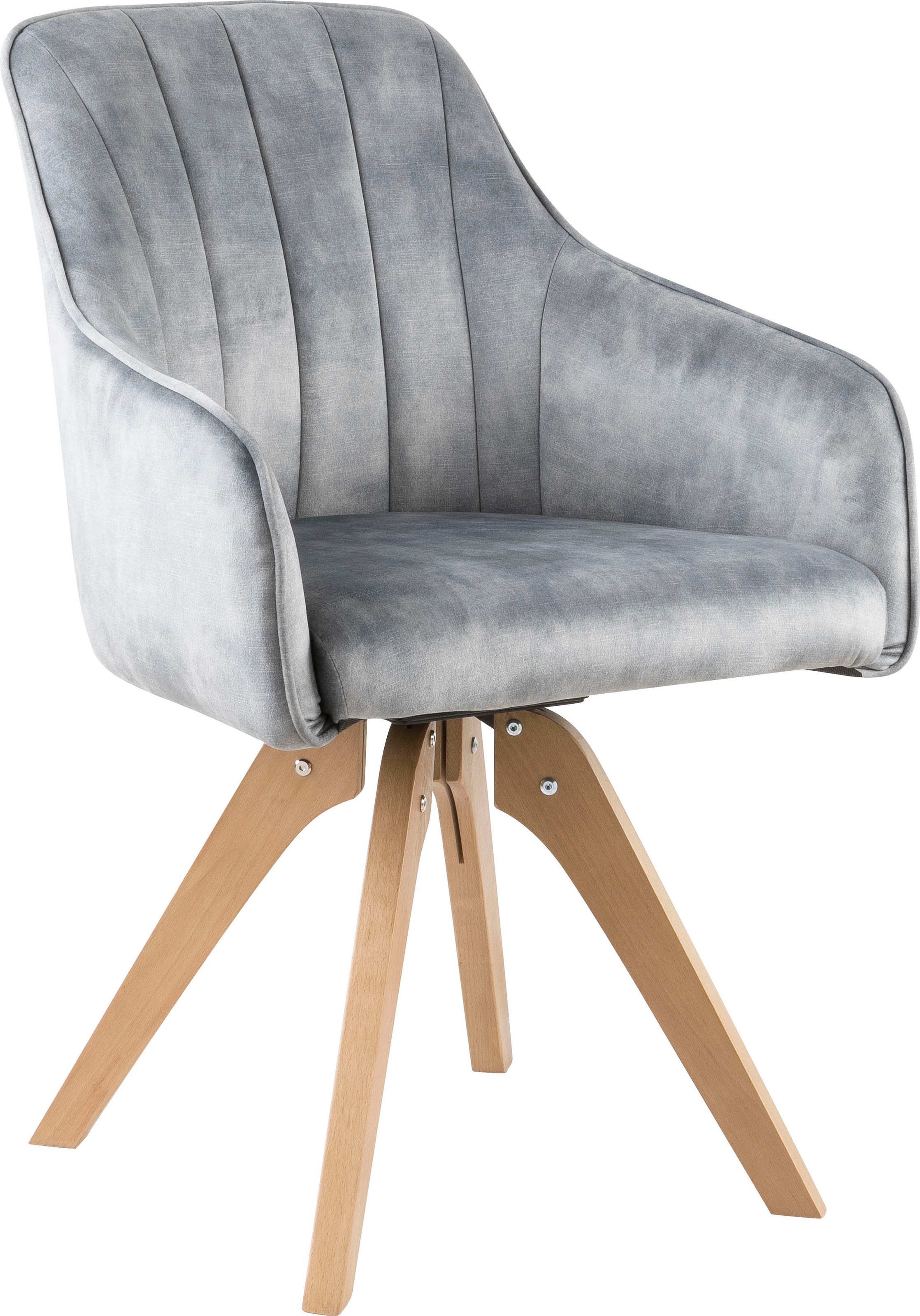 Thumbnail - Home affaire Drehstuhl "Sa Calobra" (Set) 2 Stk.mit Rückensteppung