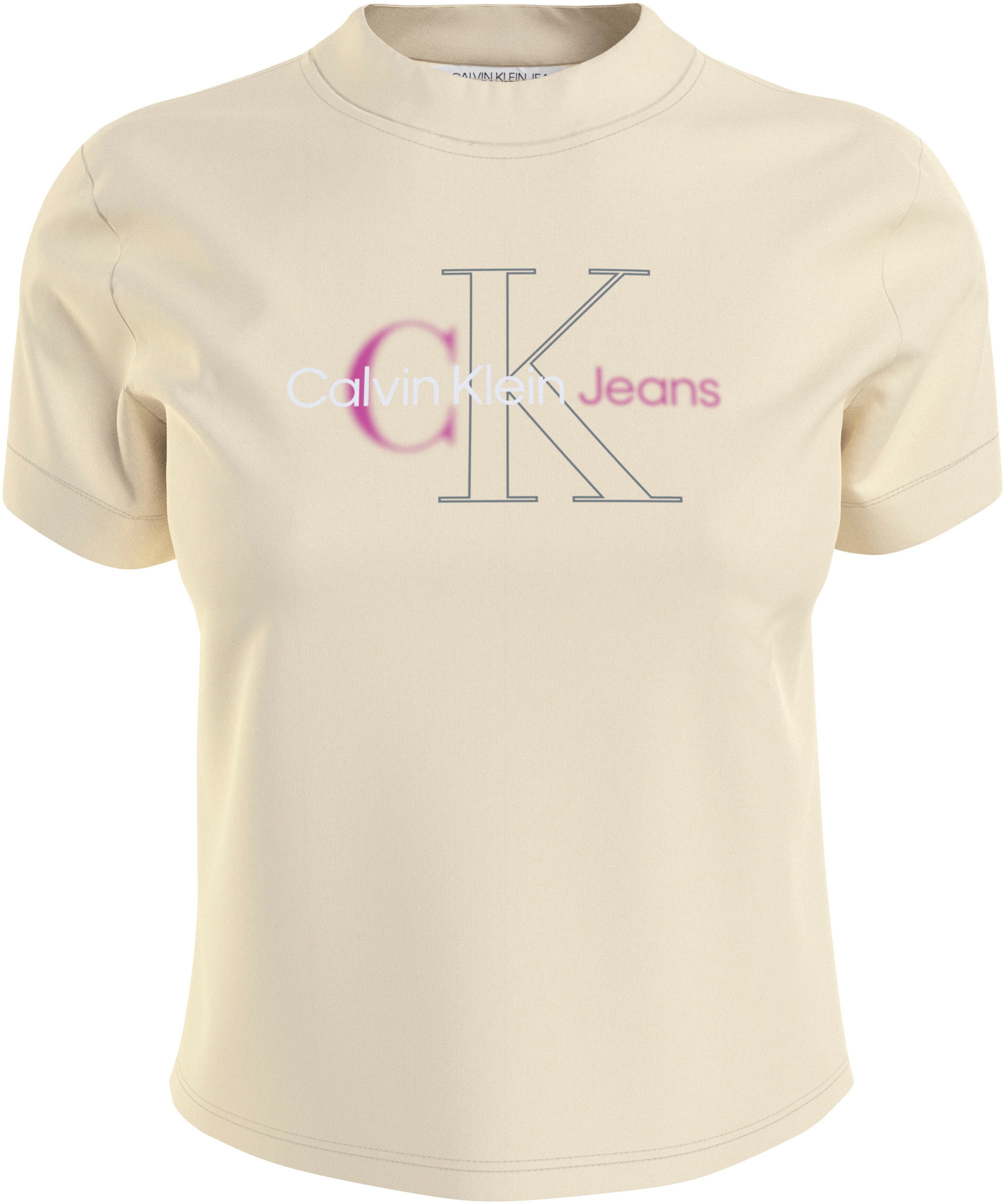 Calvin Klein Jeans T-Shirt "BOLD MONOLOGO BABY TEE" günstig online kaufen