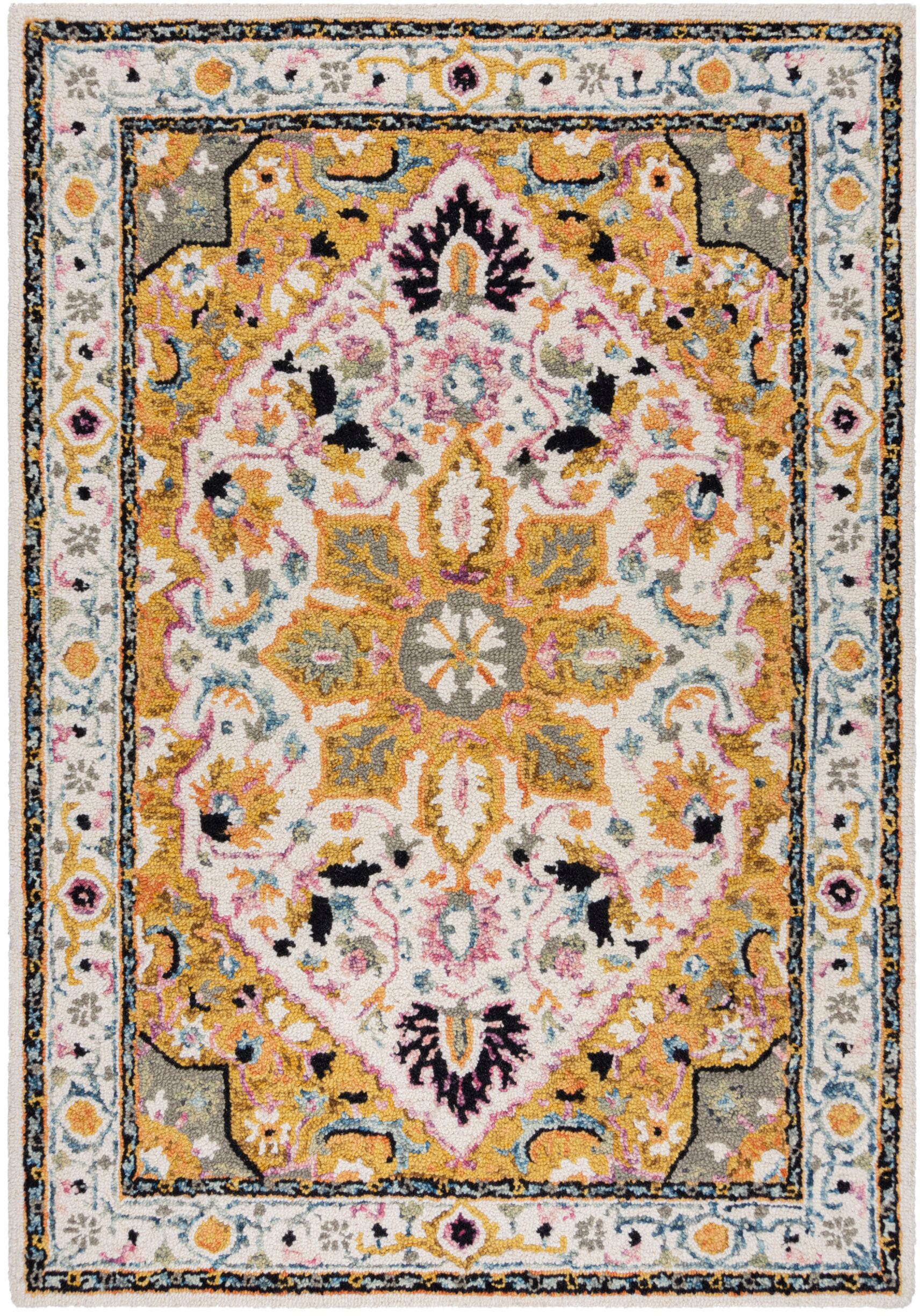 FLAIR RUGS Wollteppich "Dhalia" rechteckig 10 Höhe günstig online kaufen