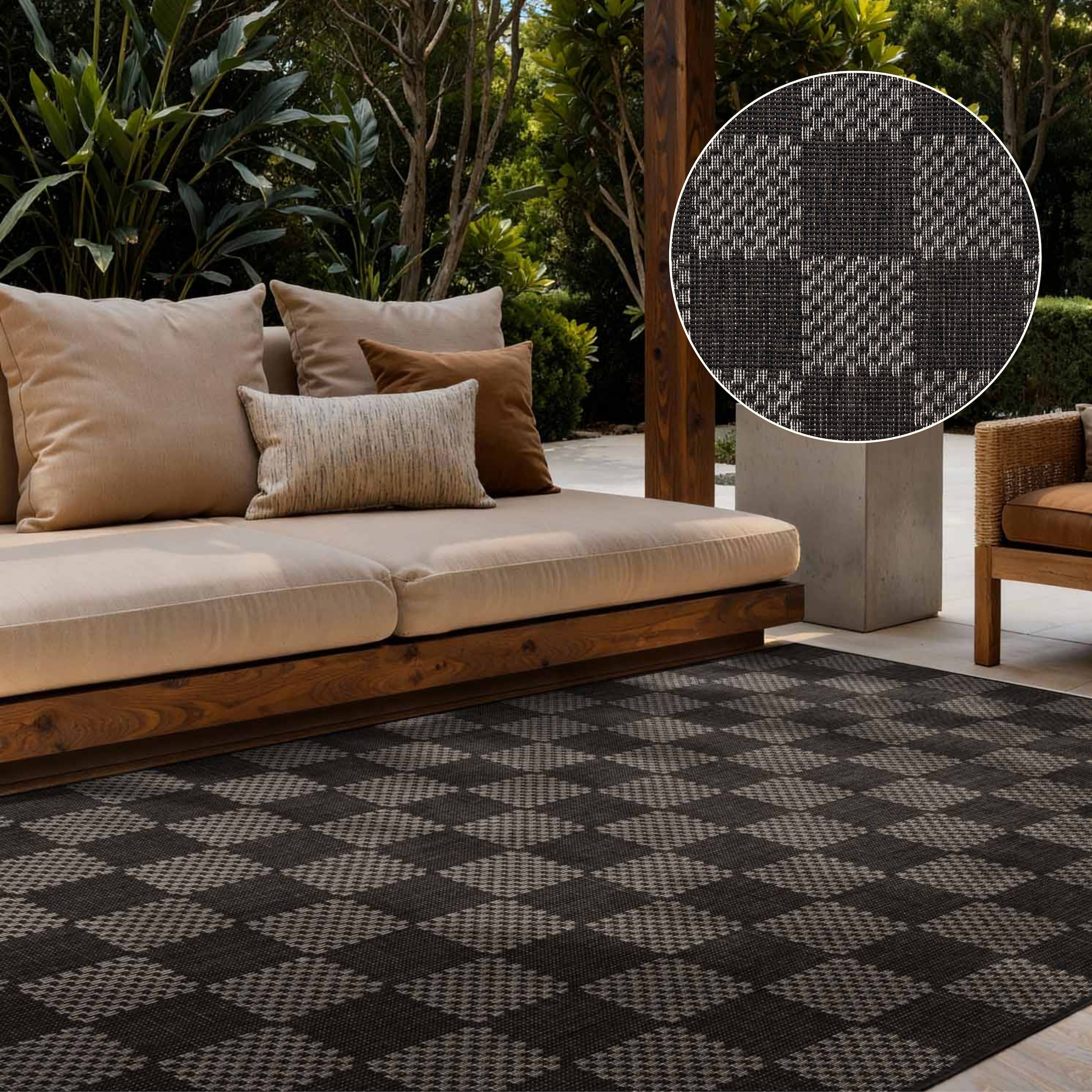 Ted Baker Dorothy Rug Black White 120x170 cm 4