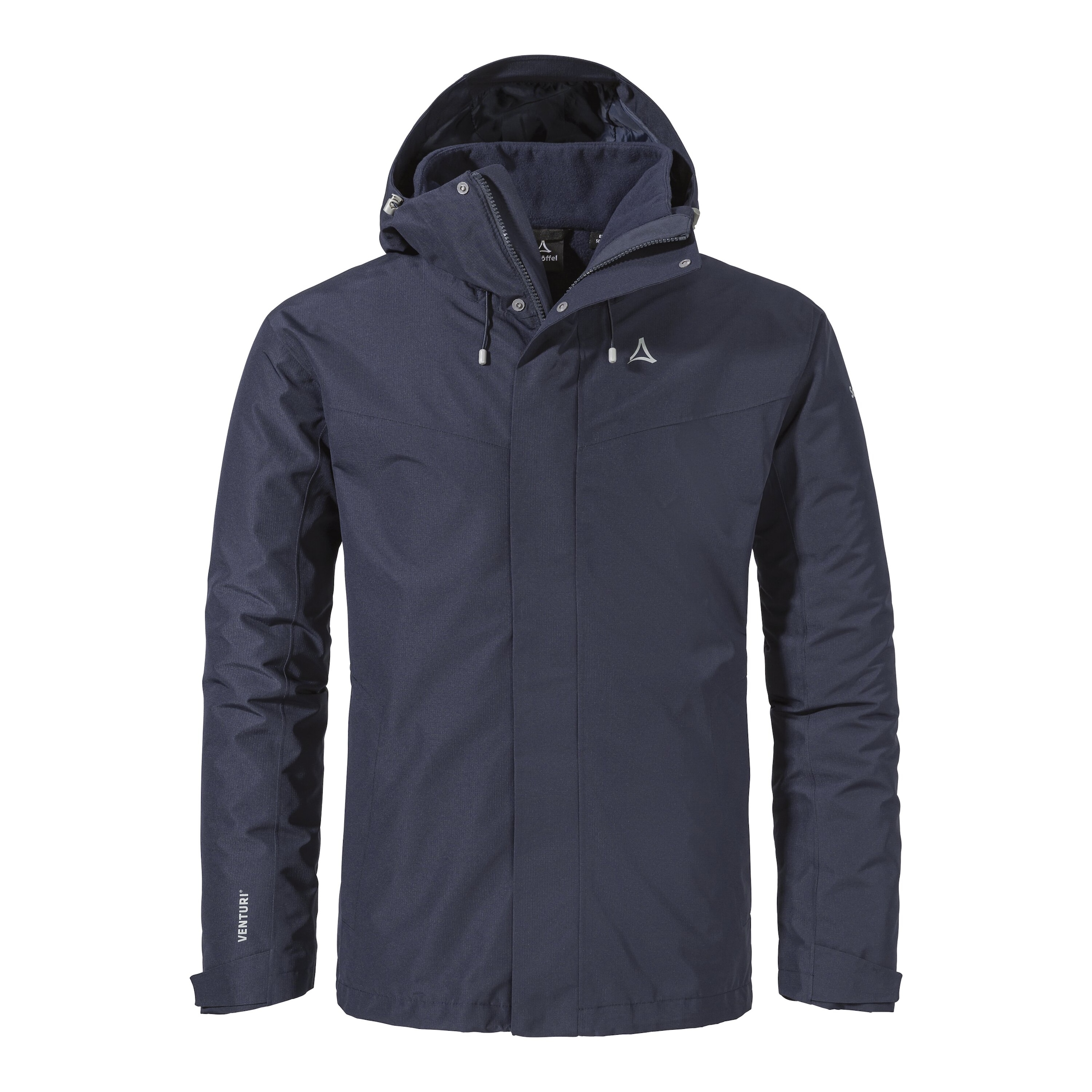 Schöffel 3-in-1-Funktionsjacke »3in1 Jacket Style Okere MNS« 2 Stk. tlg. wasserdicht, winddicht, atmungsaktiv, mit Reißverschluss