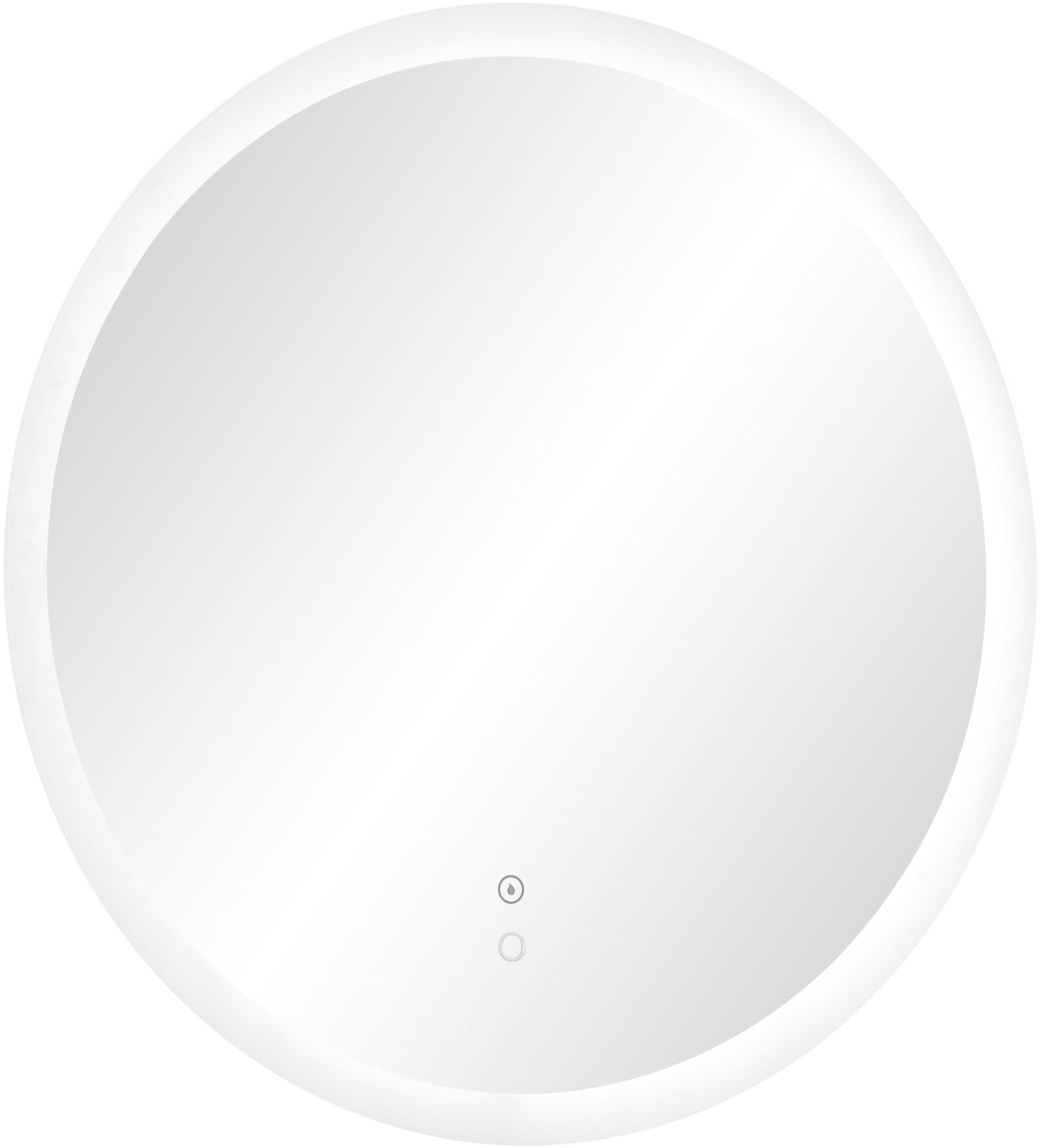 Schildmeyer LED-Lichtspiegel "Mona, LED-Spiegel, melaminharzbeschichtet,Made in Germany, B: 75 cm" Solide Verarbeitung - Dieses Produkt ist in Deutschland gefertigt