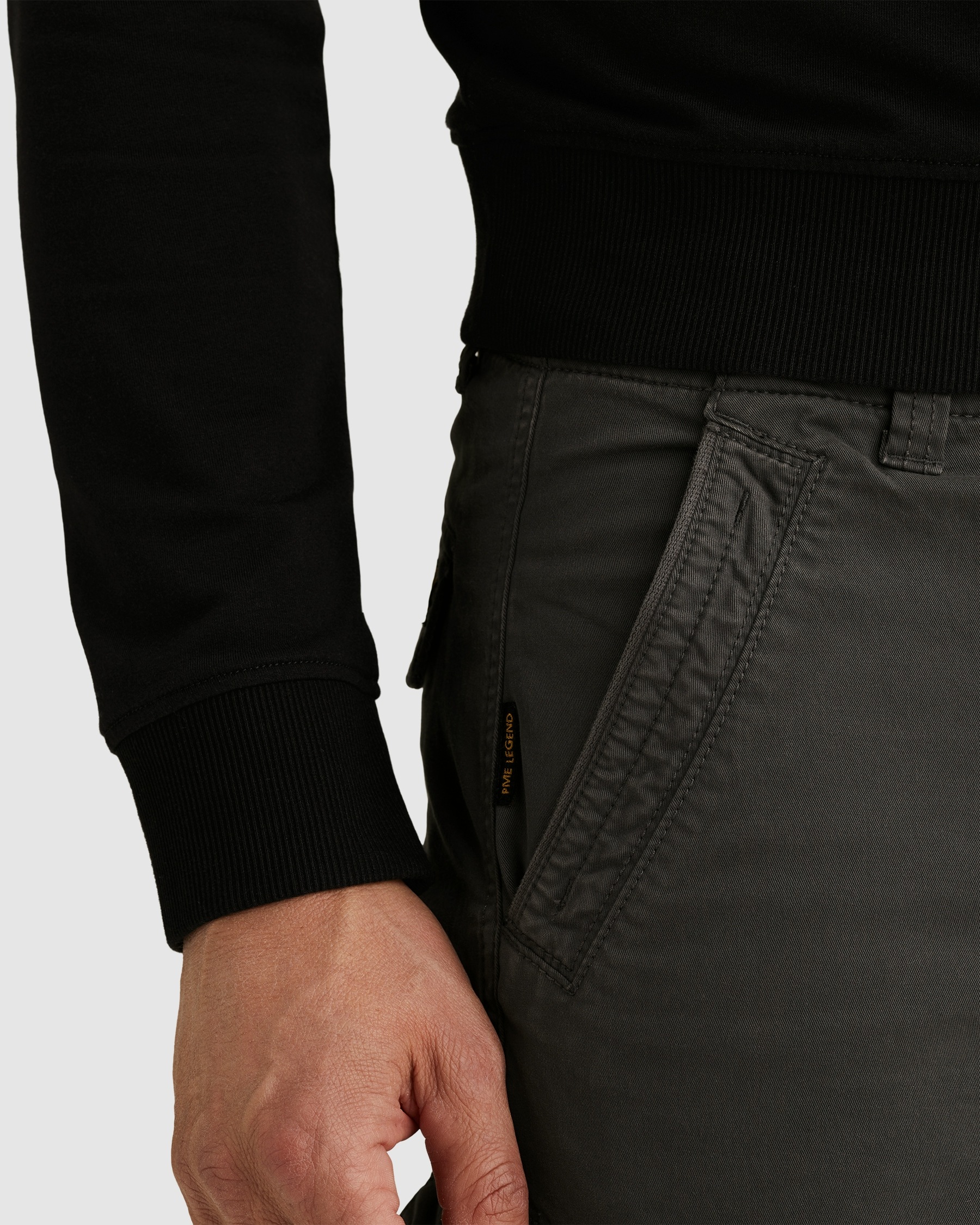 Thumbnail - PME LEGEND Cargohose "Nordrop Stretch Twill" mit Logo Stickerei