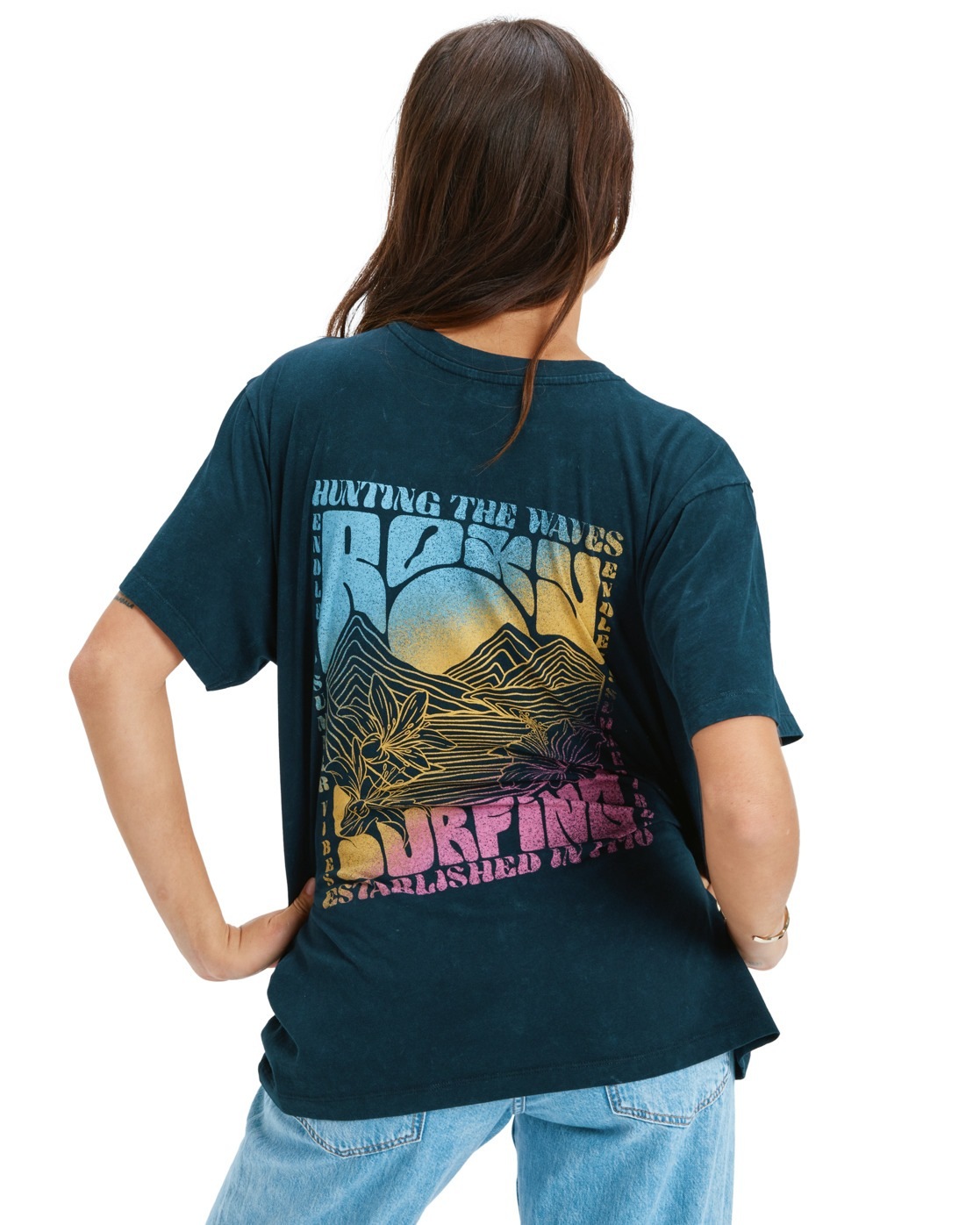 Roxy Oversize-Shirt »Sunnyoversize Optic Wash«