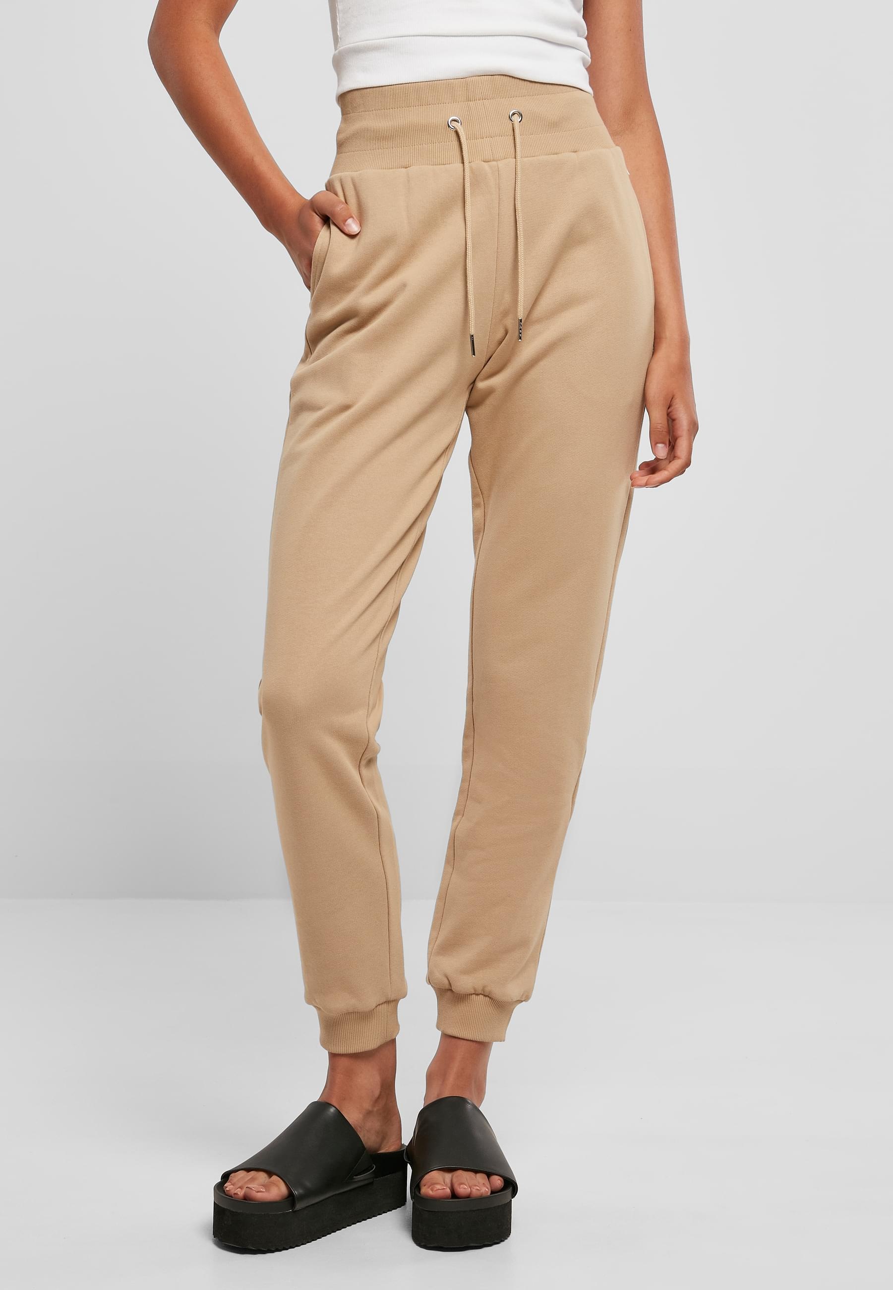 URBAN CLASSICS Jogginghose »Urban Classics Damen Ladies Organic High Waist Sweat Pants«, (1 tlg.)