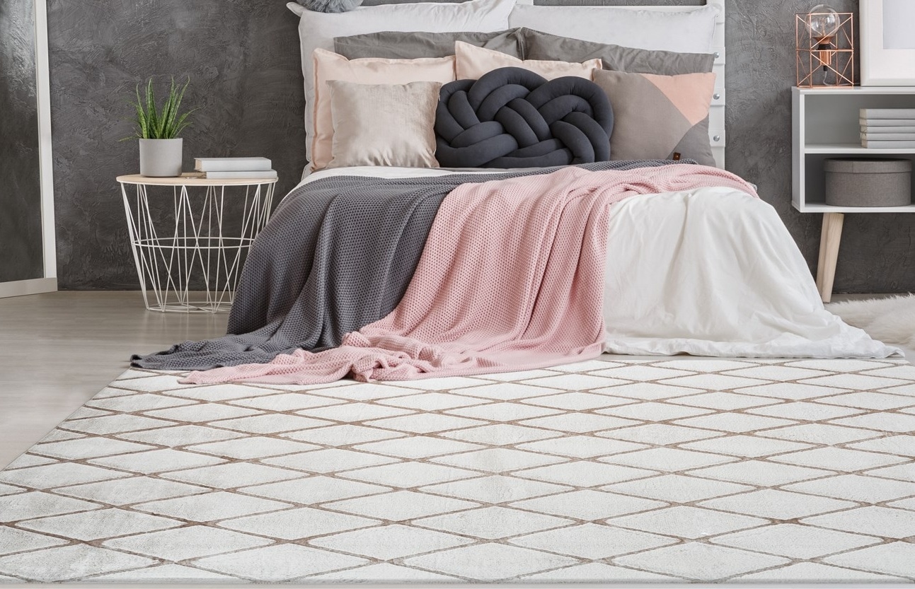 me gusta Teppich »Vivica 200«, rechteckig, 20 mm Höhe, besonders weich durch Microfaser, Wohnzimmer