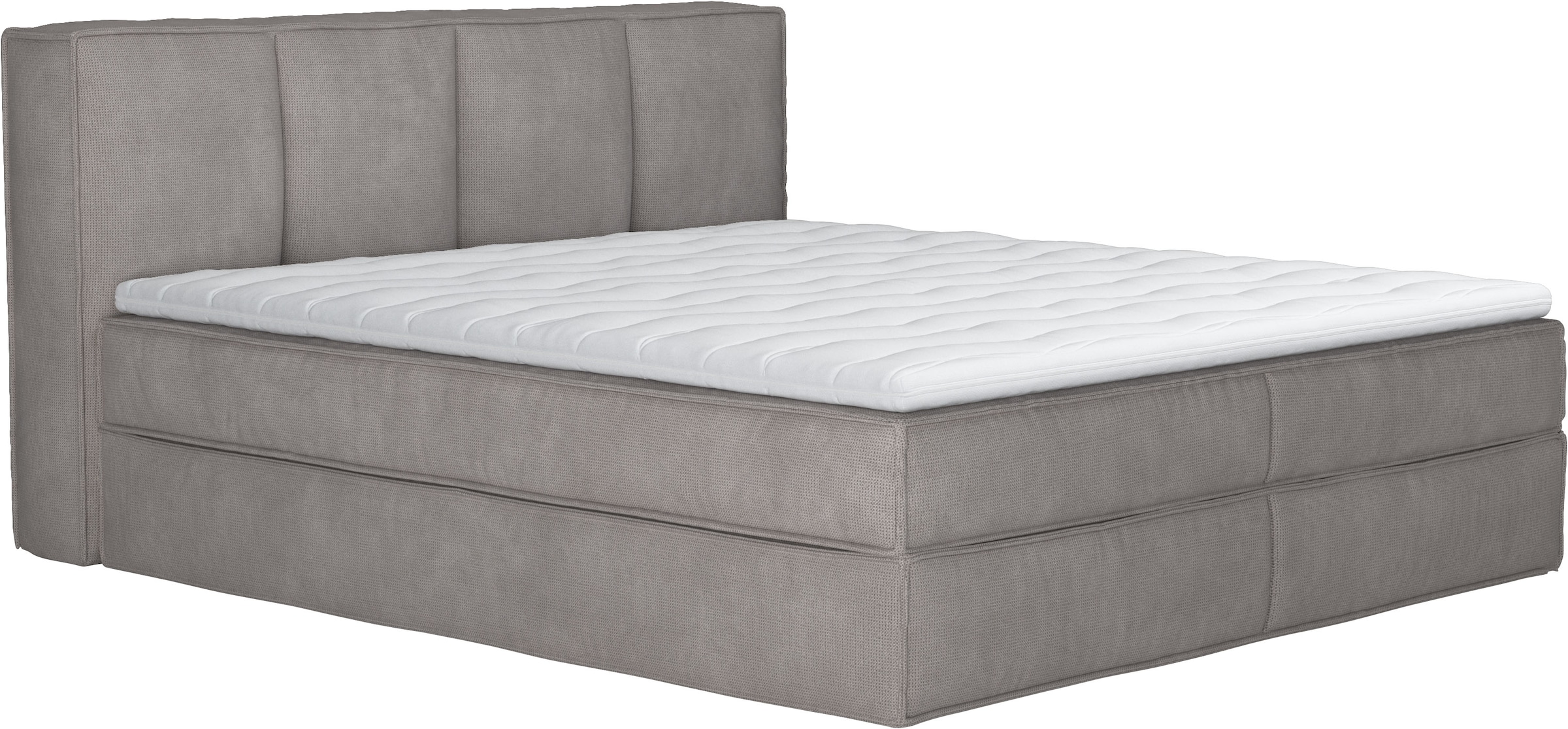 Home affaire Boxspringbett »Sacy«, Boxbett inkl. Topper, 2 Matratzen, Härtegrade H2, H3 und H4 wählbar
