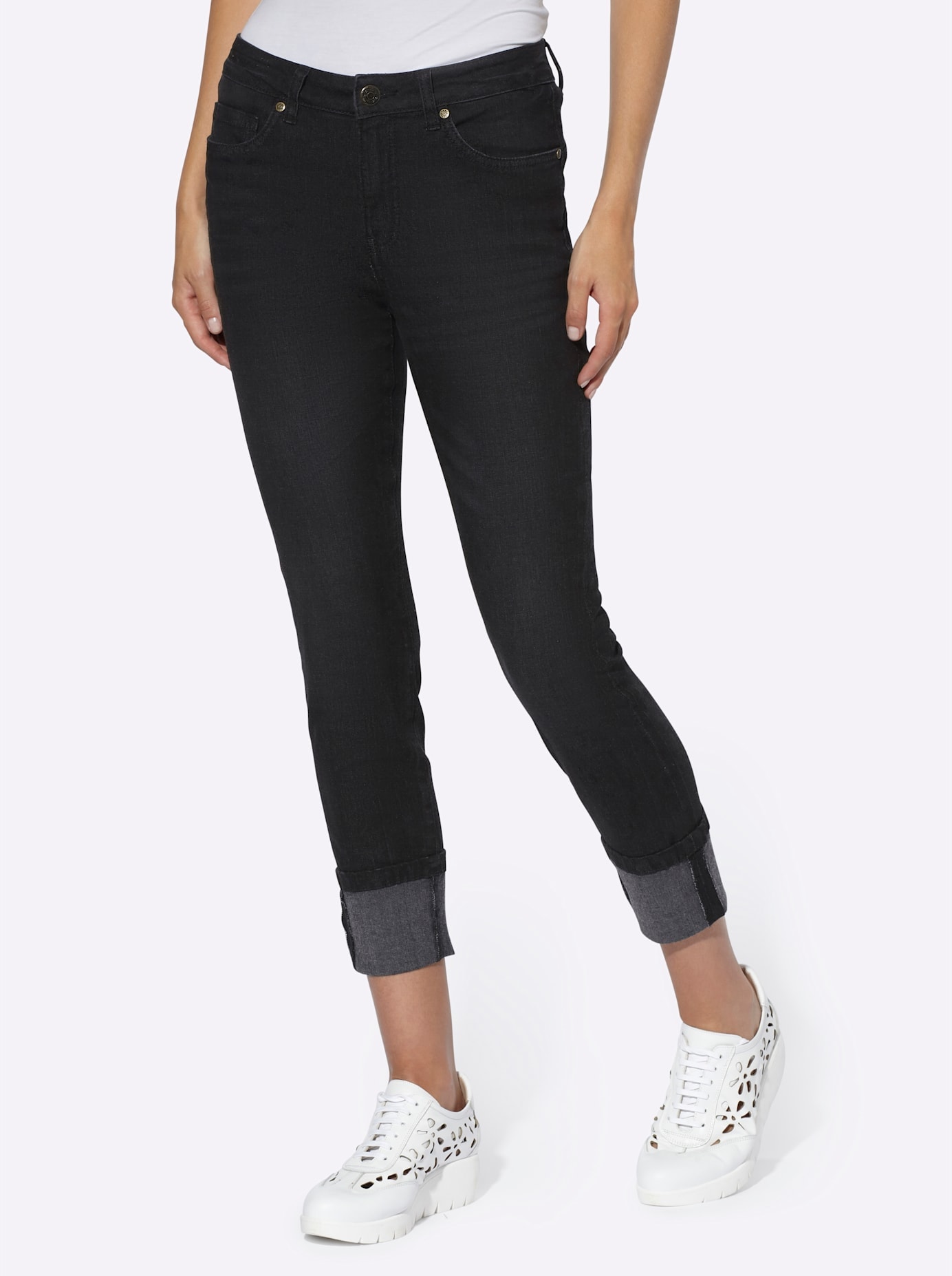 LINEA TESINI by heine 7/8-Jeans 1 Stk. günstig online kaufen