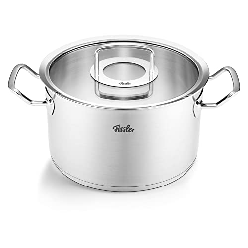 Thumbnail - Fissler Topf-Set "Original-Profi Collection", Edelstahl 18/10, (Set, 5 tlg., Kochtopf 16/20/24 + Bratentopf 20cm + Servi...