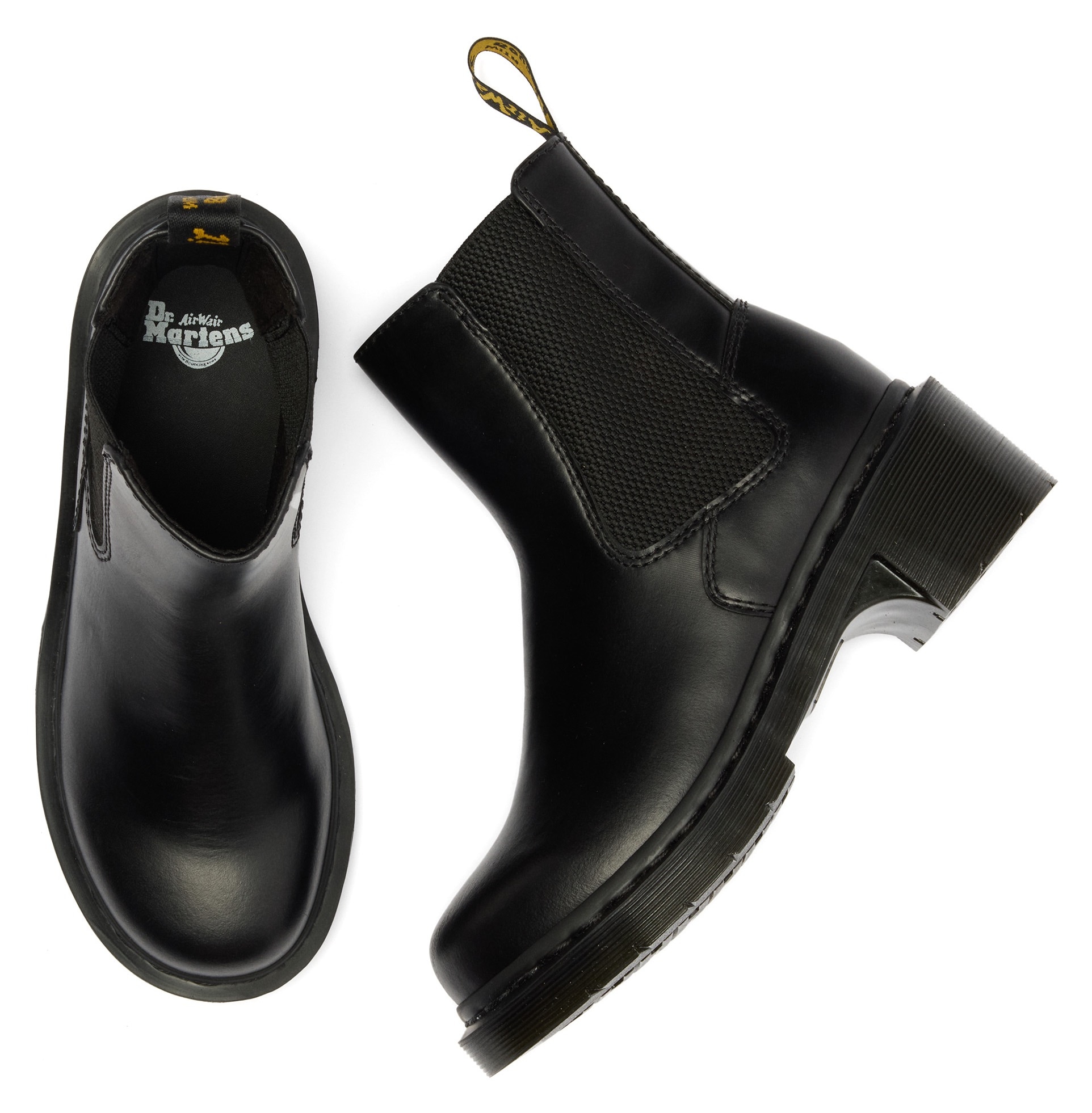 DR. MARTENS Chelseaboots »Alderstone«  Stiefelette, Boots mit Blockabsatz