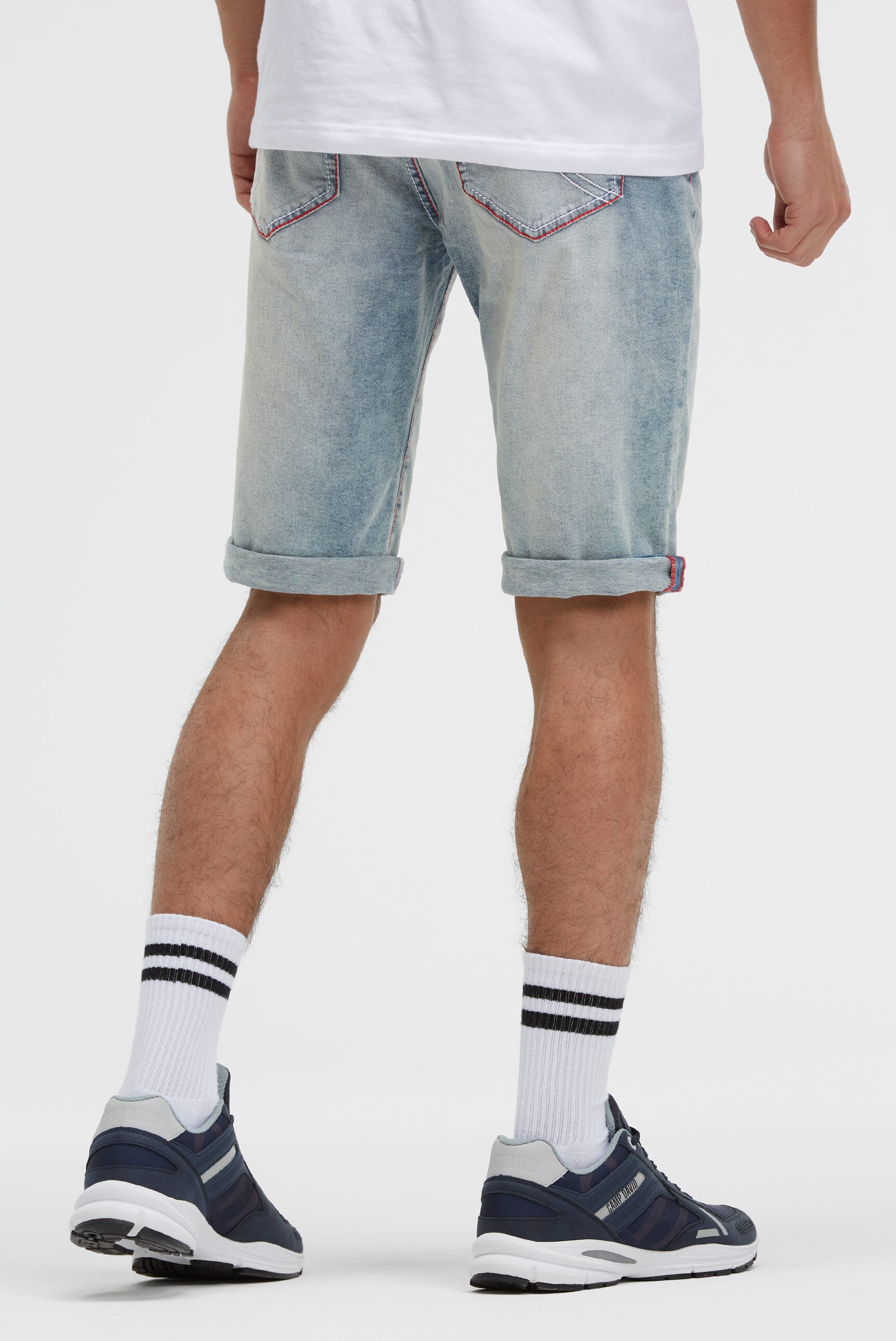 CAMP DAVID Jeansshorts mit normaler Leibhöhe