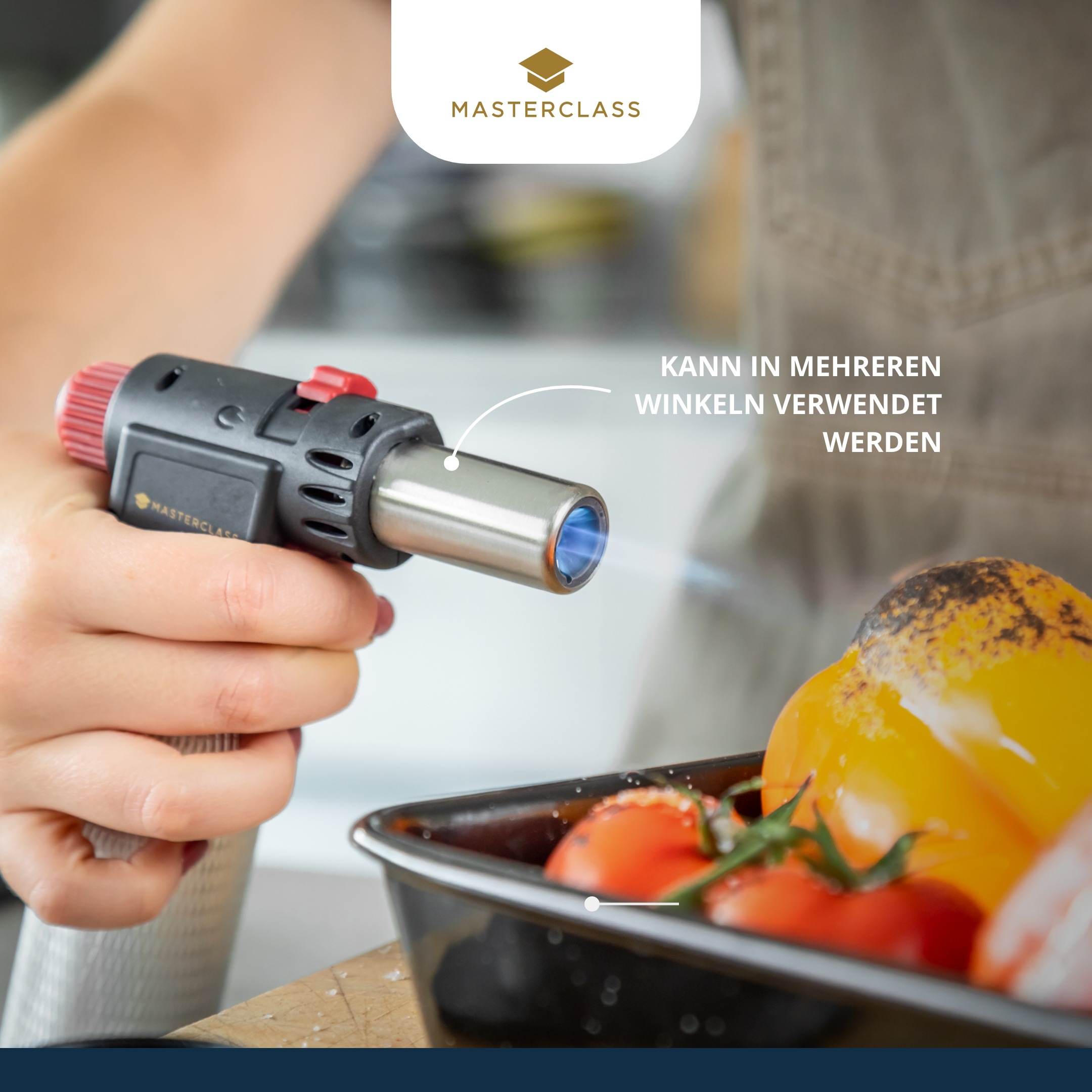 Master Class Flambierbrenner »Professional Cook's Blowtorch«, (1 tlg.)