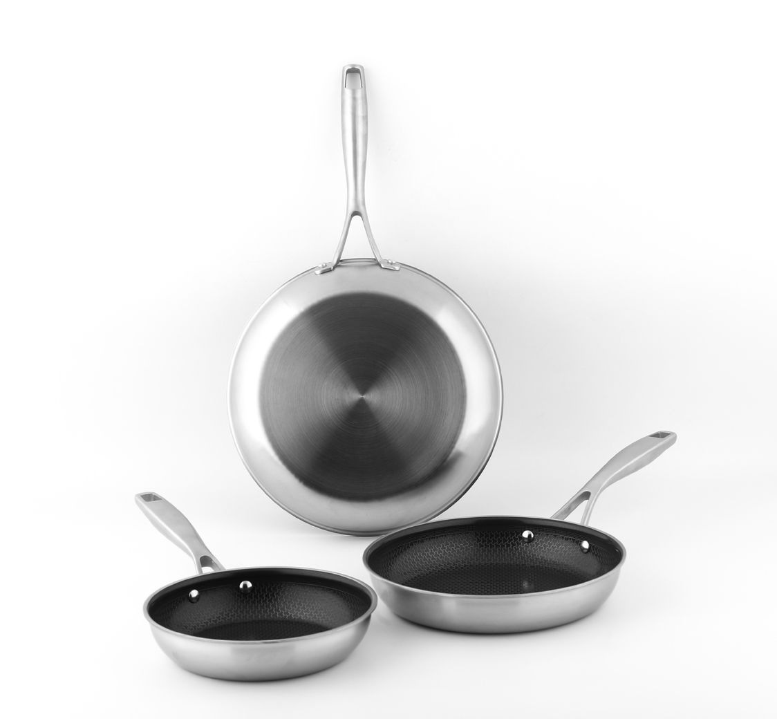 Carl Schmidt Sohn Bratpfanne »DURAMAX, Edelstahl rostfrei 18/10« Edelstahl 18/10 1 tlg. 3-lagig mit Keramik-Beschichtung