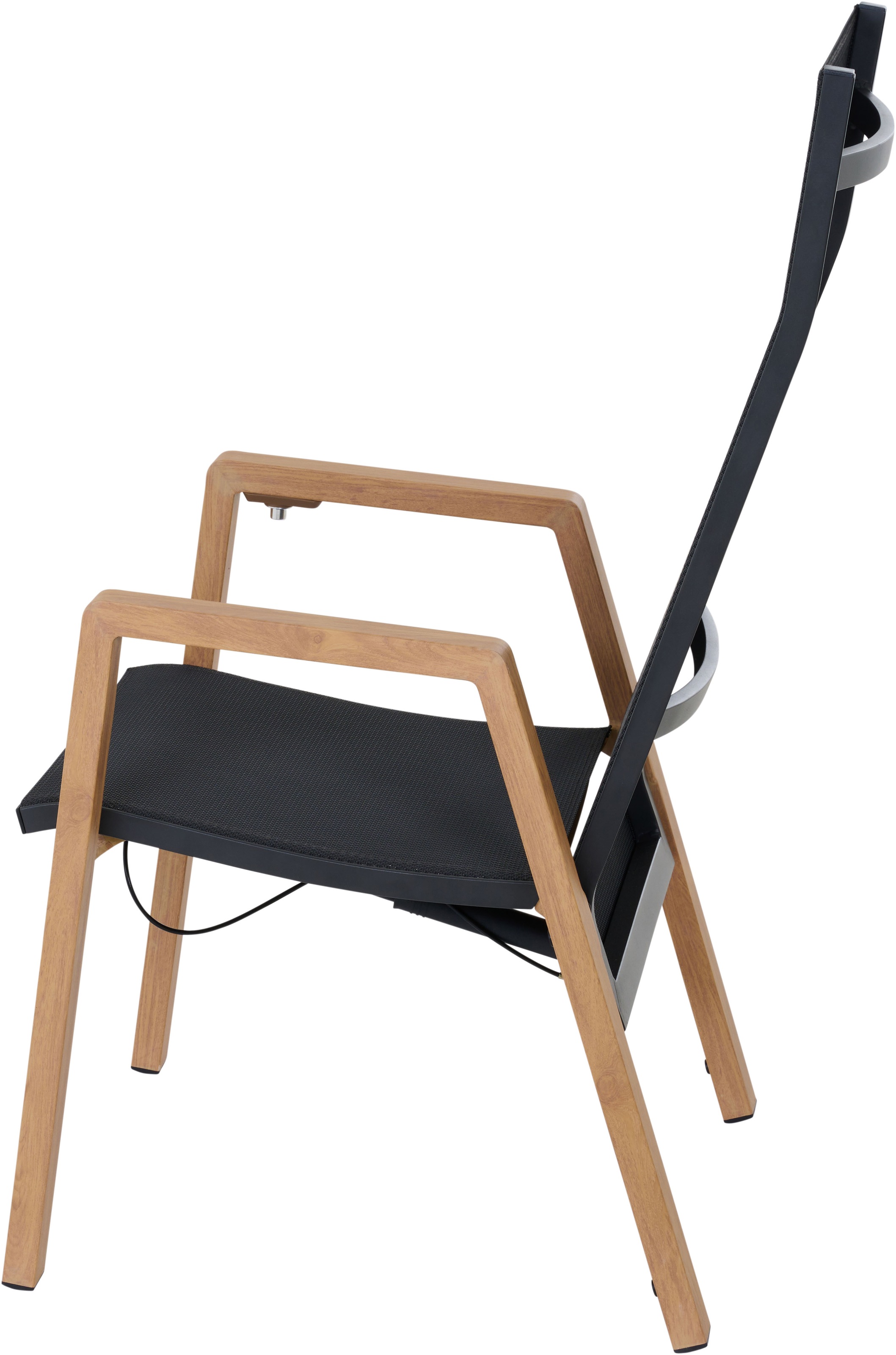 Siena Garden Gartensessel »CATANIA Move Sessel« Aluminiumgestell in teaklook, Ranotex® Bezug