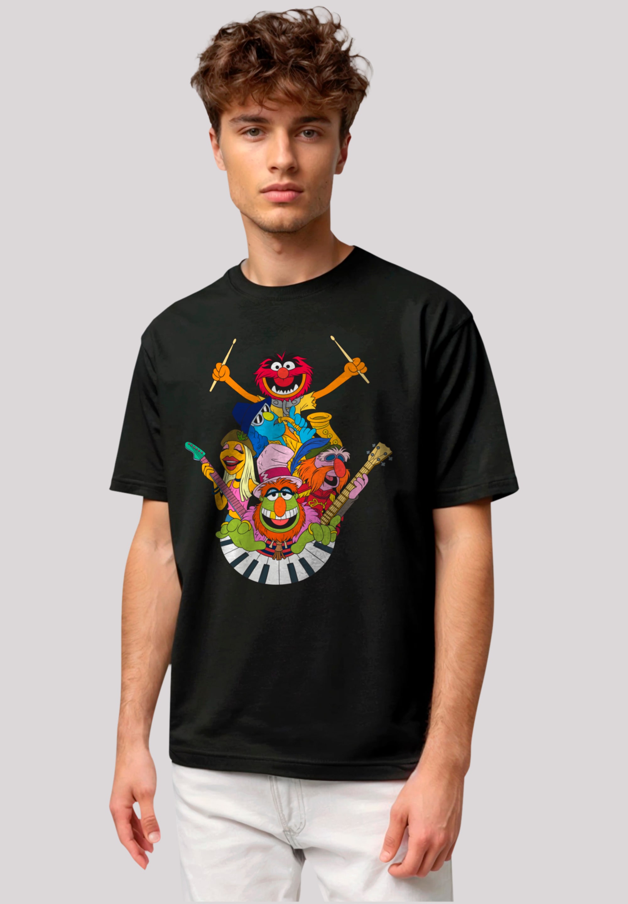 F4NT4STIC T-Shirt "Disney Muppets Dr. Teeth and The Electric Mayhem", Premi günstig online kaufen