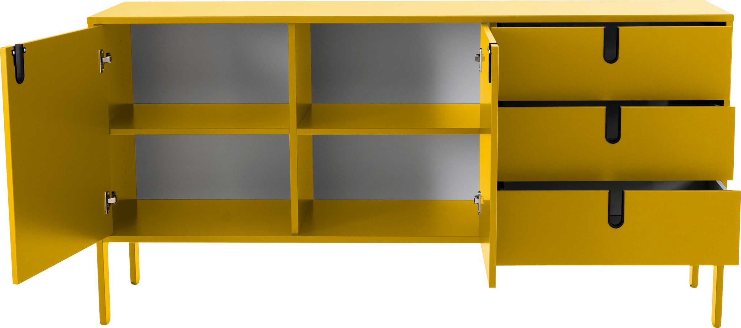 Tenzo Sideboard »UNO«, mit 2 Türen und 3 Schubladen, Design von Olivier  Toulouse By Tenzo | BAUR | Vitrinenschränke
