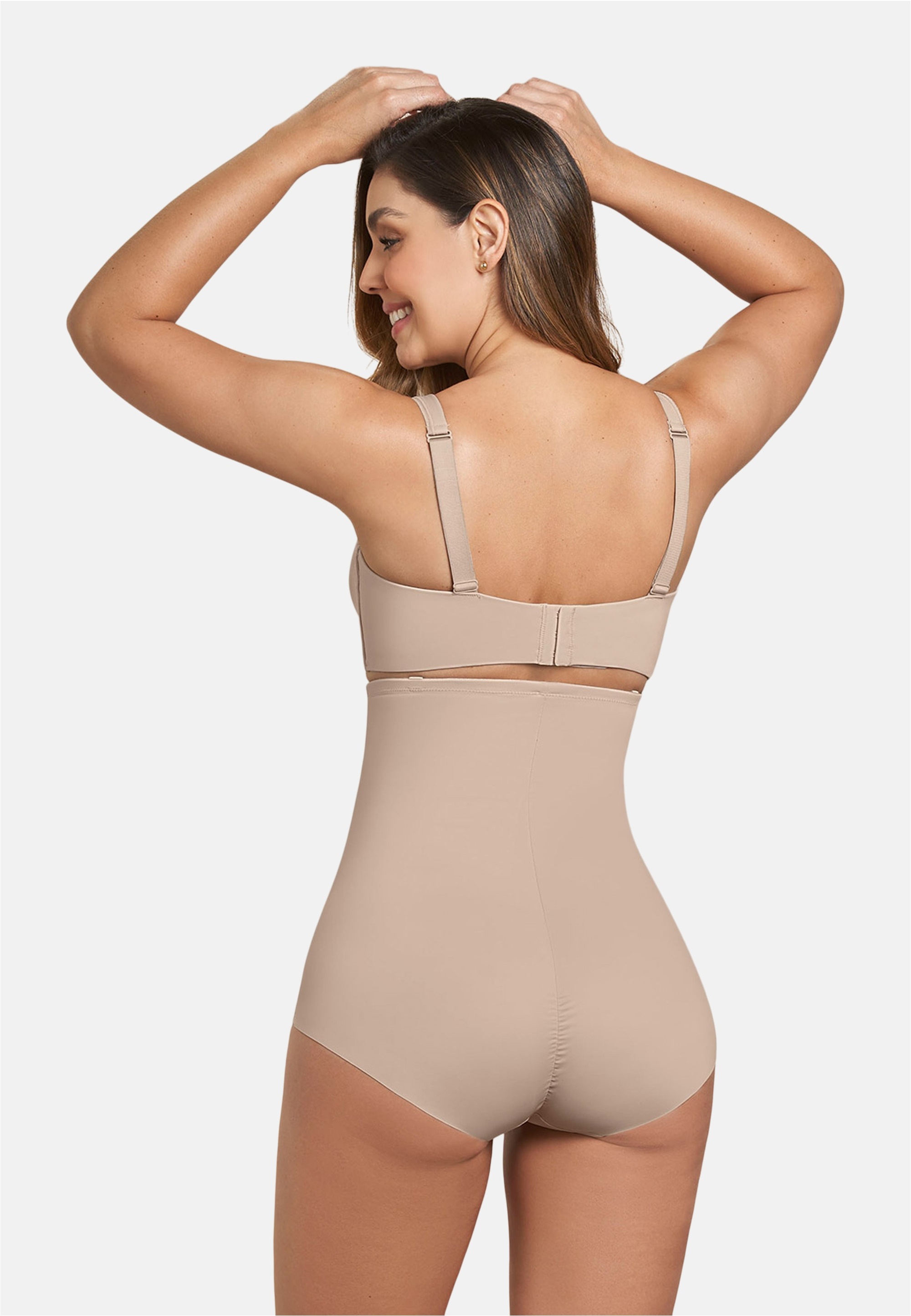 LEONISA Miederhose, mit integriertem Anti-Rutschband