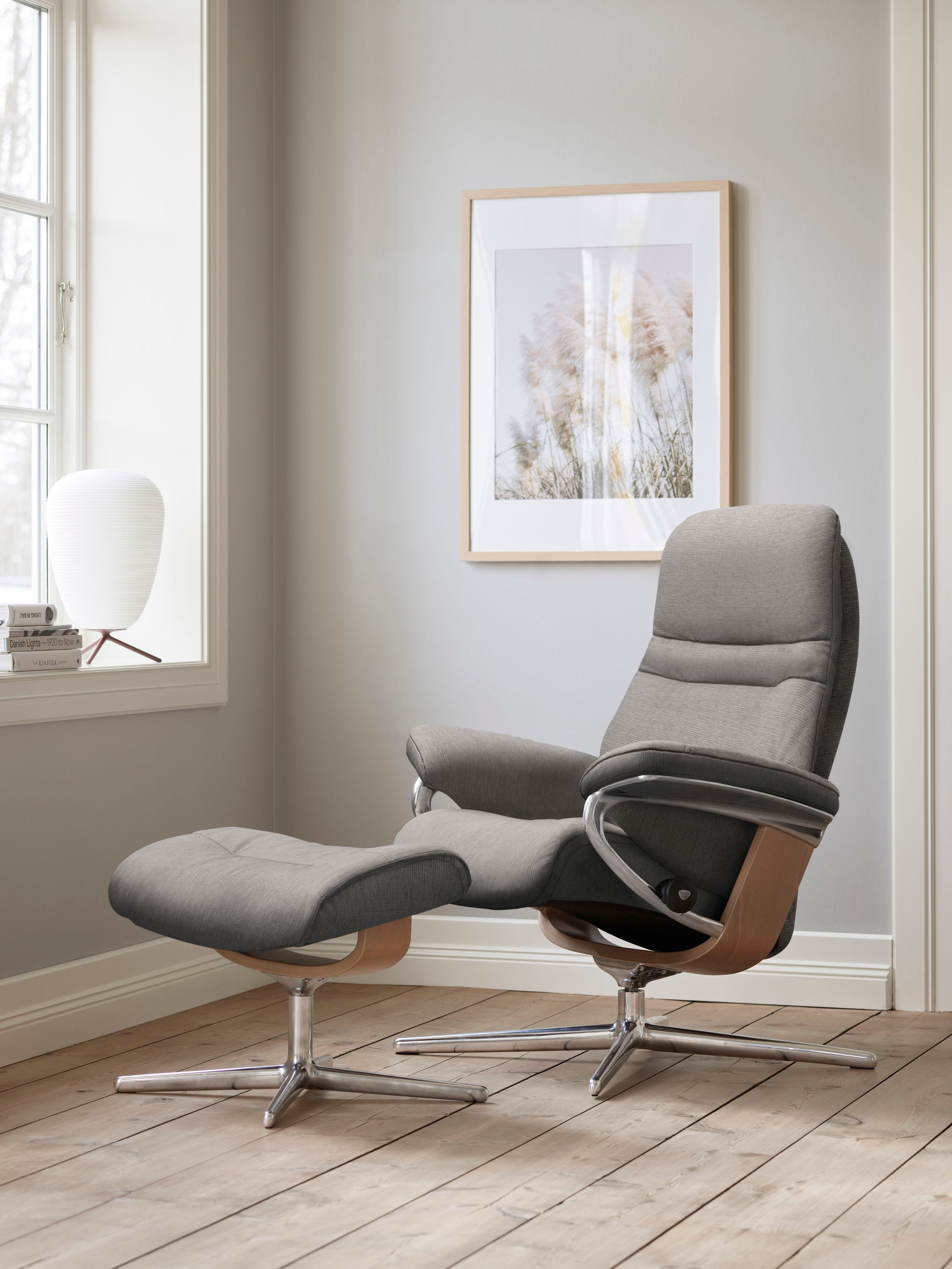 Stressless Relaxsessel "Sunrise", (Set, Relaxsessel mit Hocker), mit Hocker günstig online kaufen