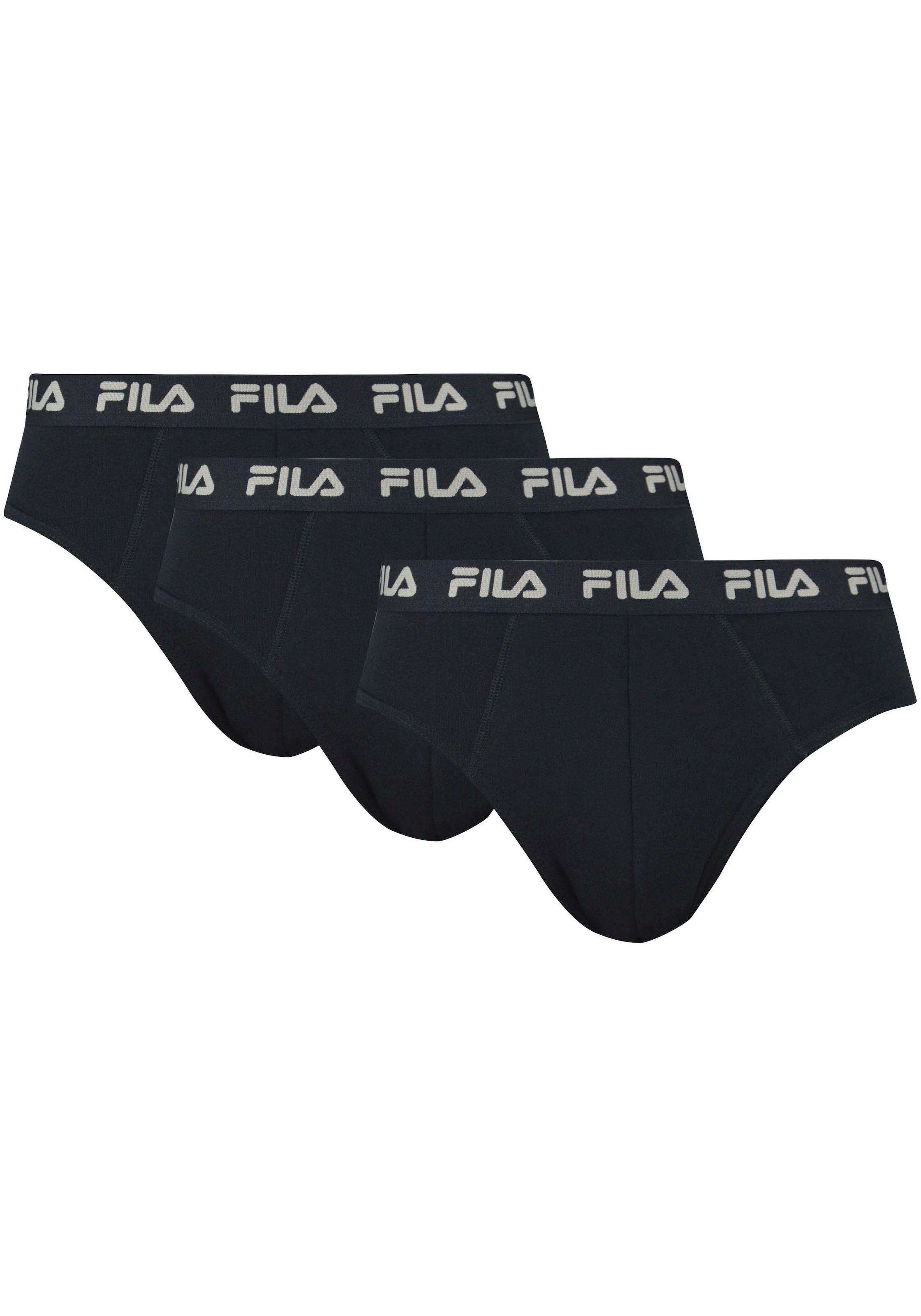 Fila Slip "MAN BRIEF", (3er Pack), elastischer Logobund günstig online kaufen