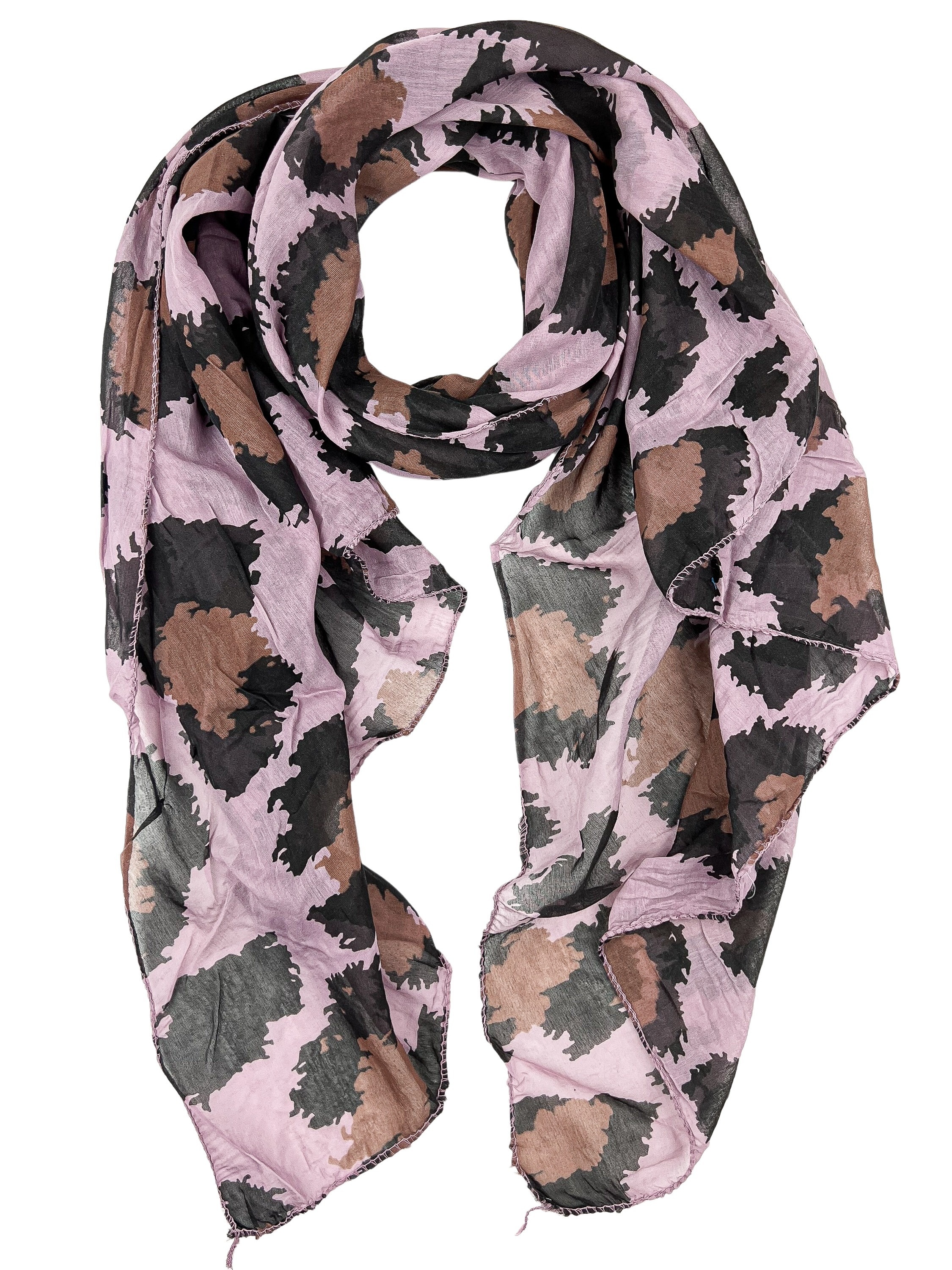 COLLEZIONE ALESSANDRO Modeschal "Big Leo" 1 Stk. Made in Italy, mit Seidenanteil